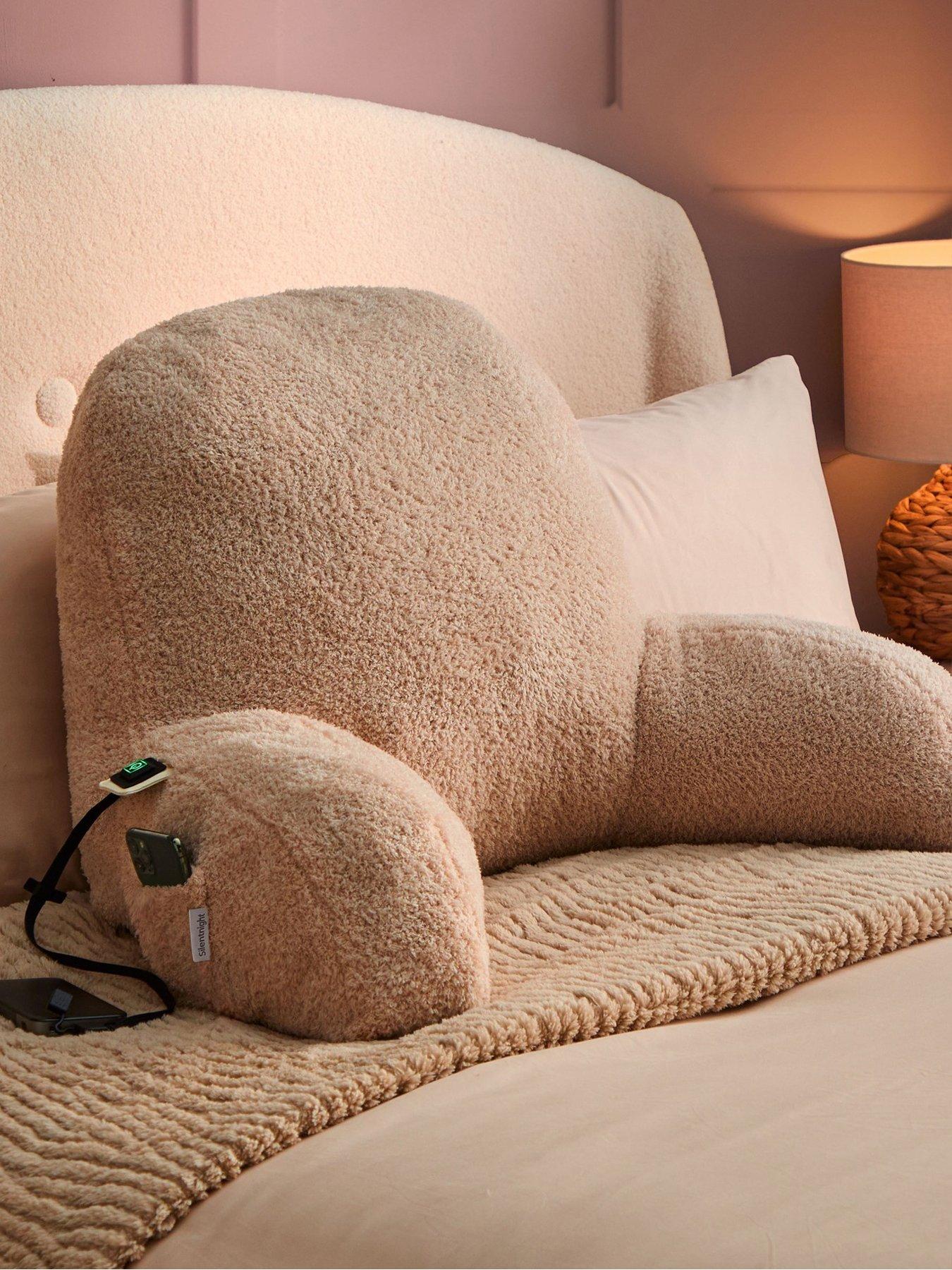 Image 1 of 7 of Silentnight Usb Heated Cosy Cuddles Cushion - Natural