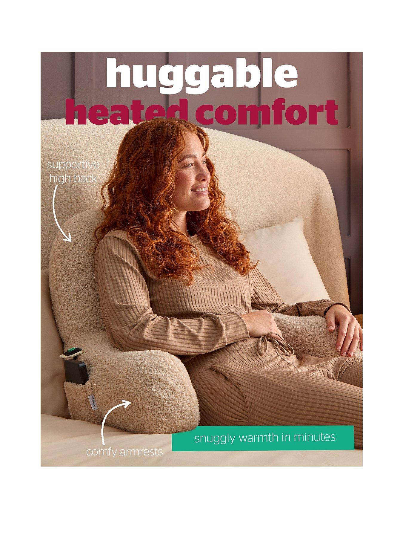 Image 2 of 7 of Silentnight Usb Heated Cosy Cuddles Cushion - Natural