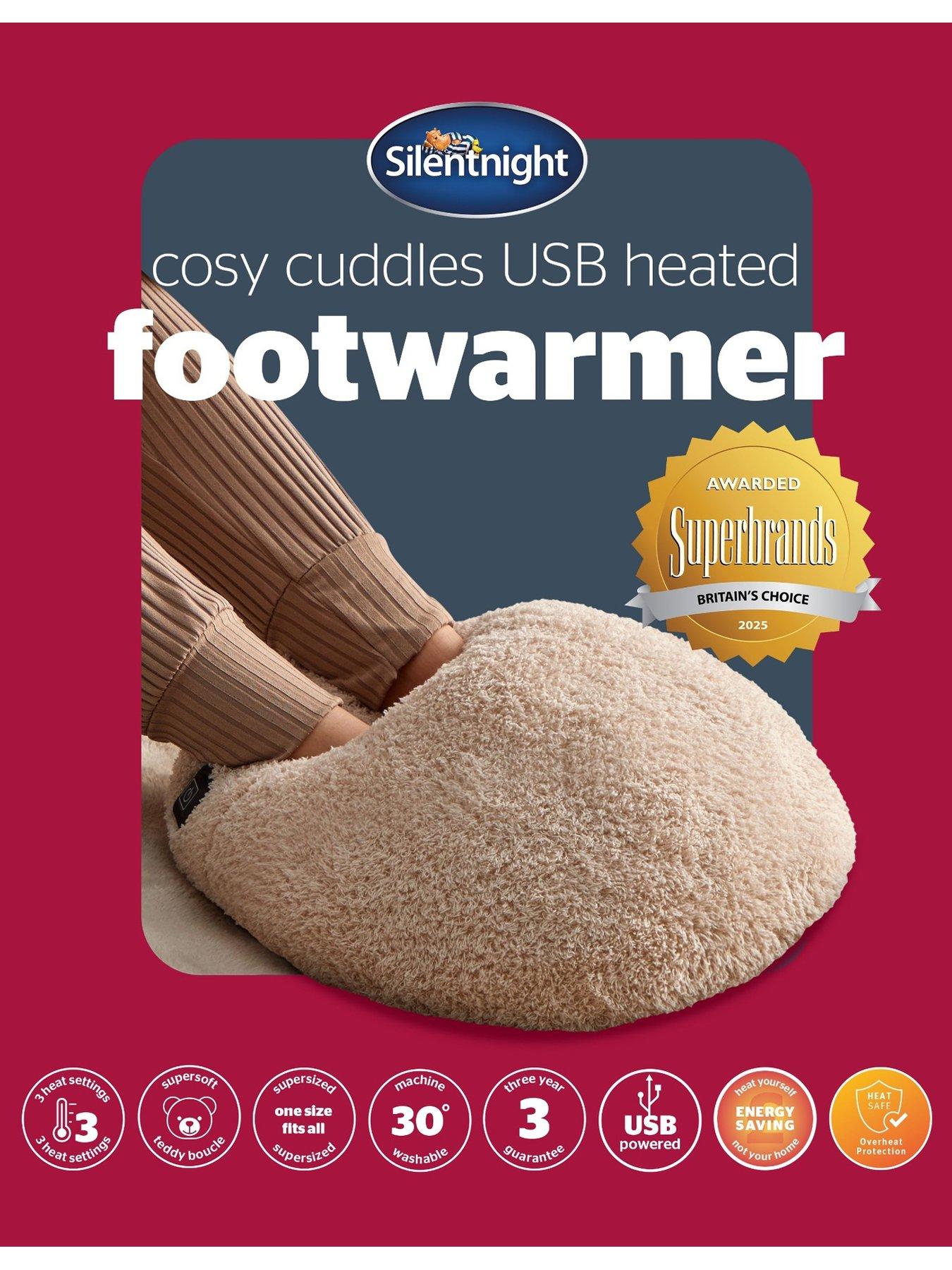 Image 7 of 7 of Silentnight Cosy Cuddles Usb Heated Foot Warmer - Natural