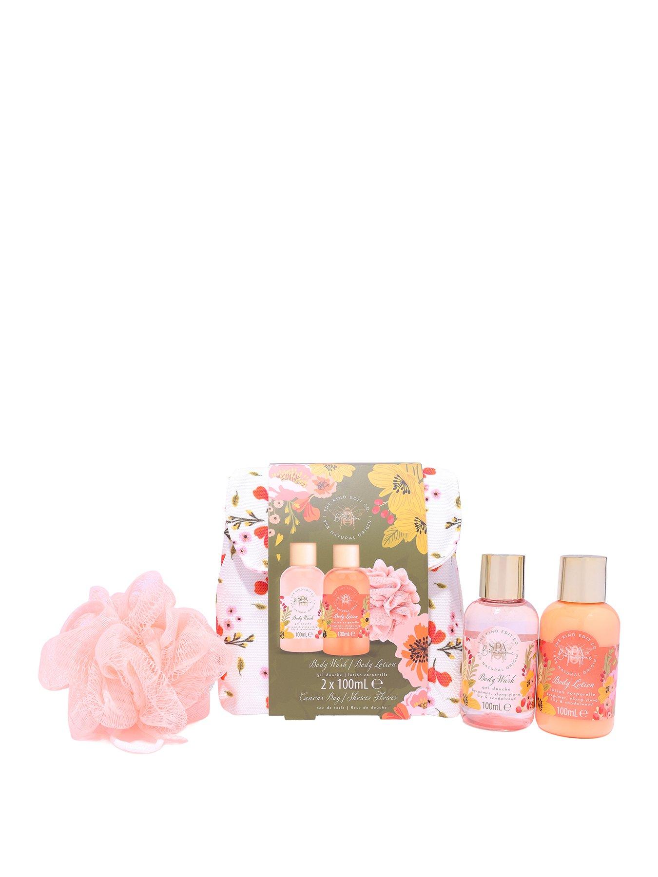 Image 1 of 3 of The Kind Edit Co. Spa Botanique Mini Shower Pouch