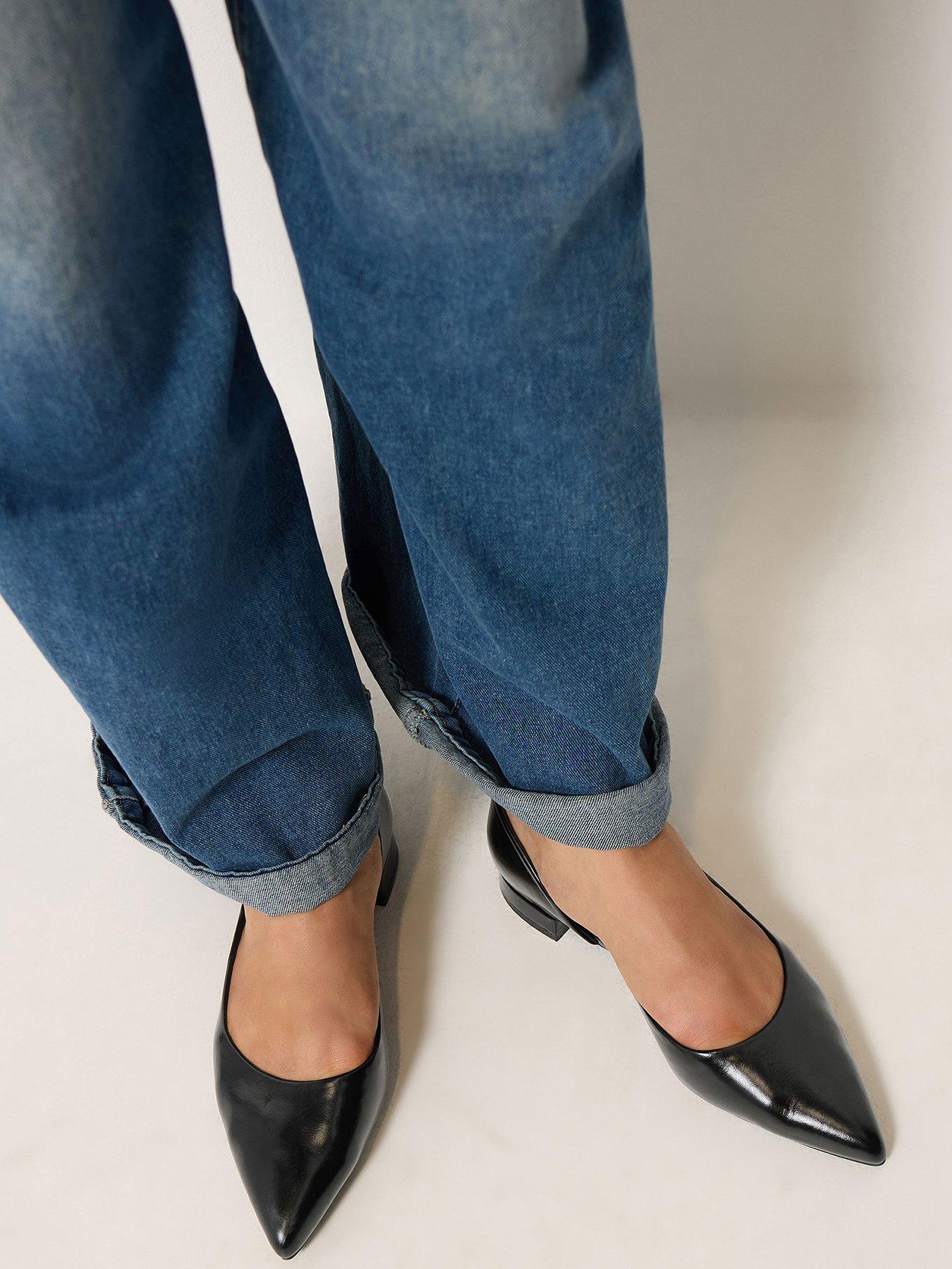 Image 1 of 4 of Yours Pointed Flat Ballet Pump