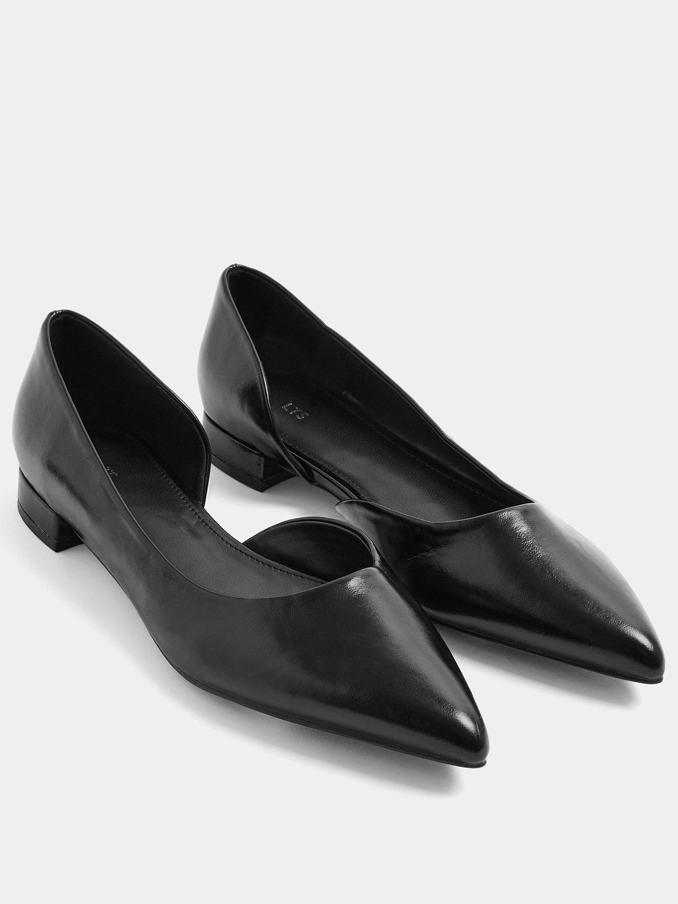Image 2 of 4 of Yours Pointed Flat Ballet Pump