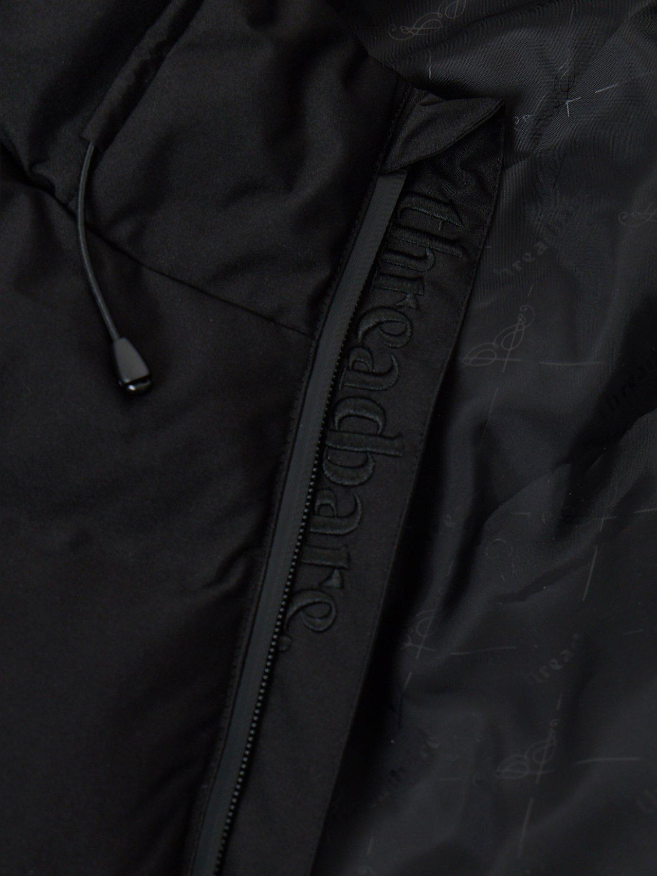 Image 5 of 5 of Threadbare Mens Jacket Ferkin - Black (with Padding)