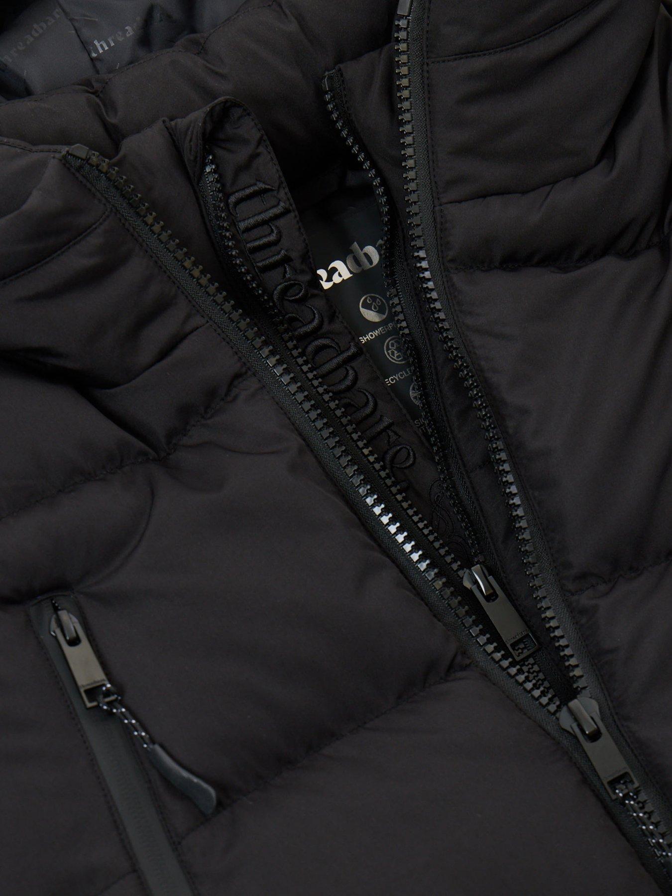 Image 5 of 6 of Threadbare Mens Jacket Porgy - Slate (with Padding)