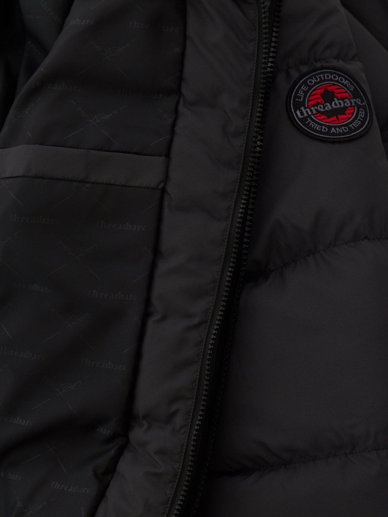 Image 6 of 6 of Threadbare Mens Jacket Porgy - Slate (with Padding)