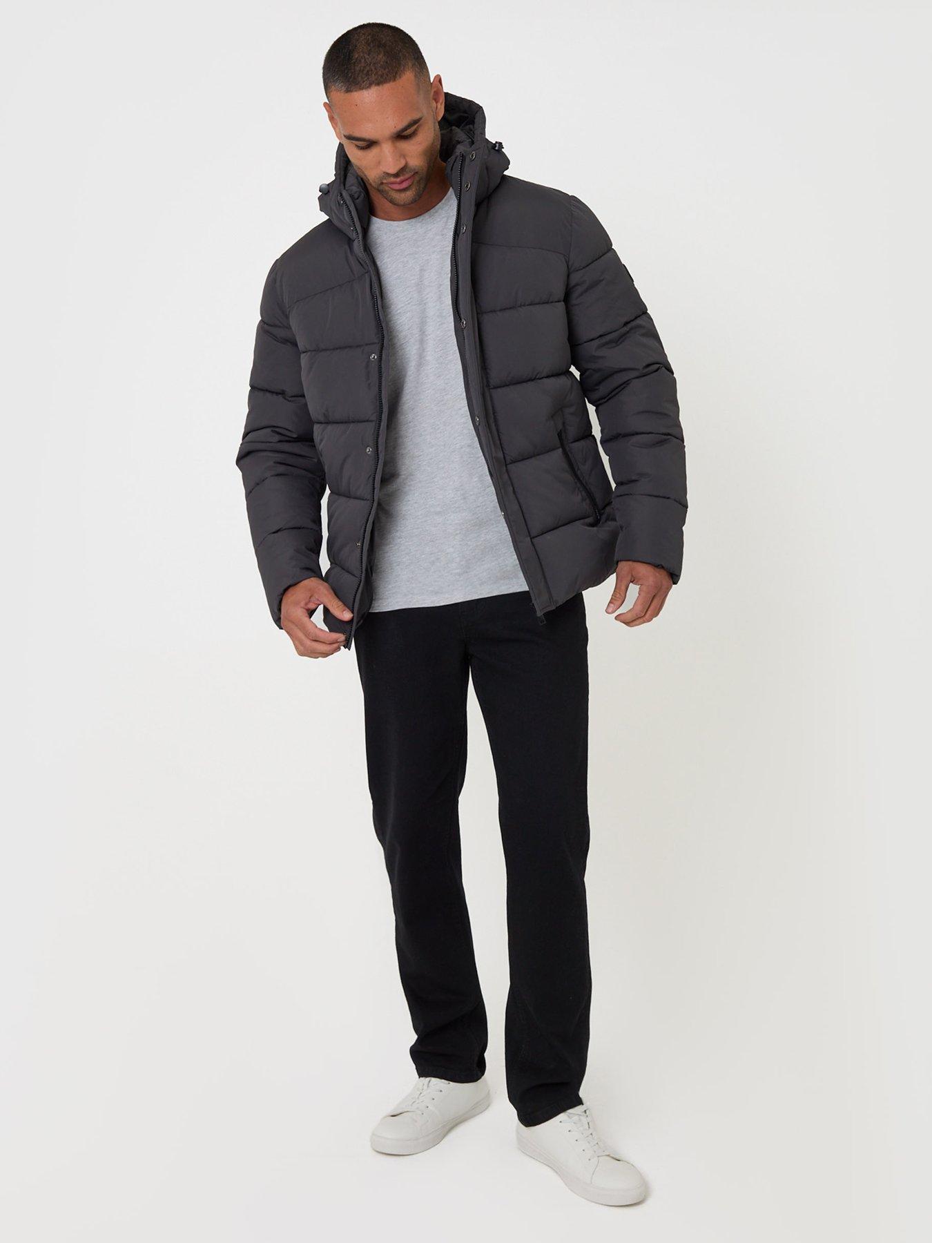 Image 3 of 5 of Threadbare Mens Jacket Torso - Slate (with Padding)