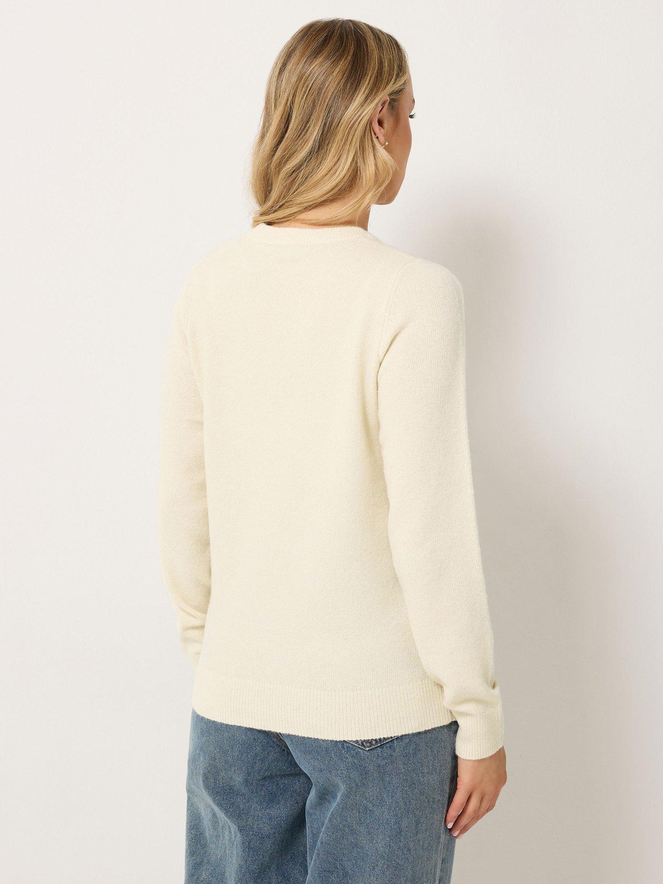 Image 2 of 4 of Long Tall Sally Tall Half Button Jumper