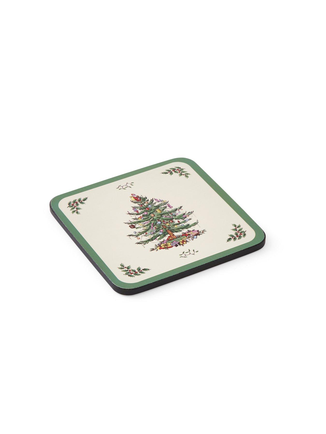 Image 5 of 7 of Spode Christmas Tree Coasters And Placemats