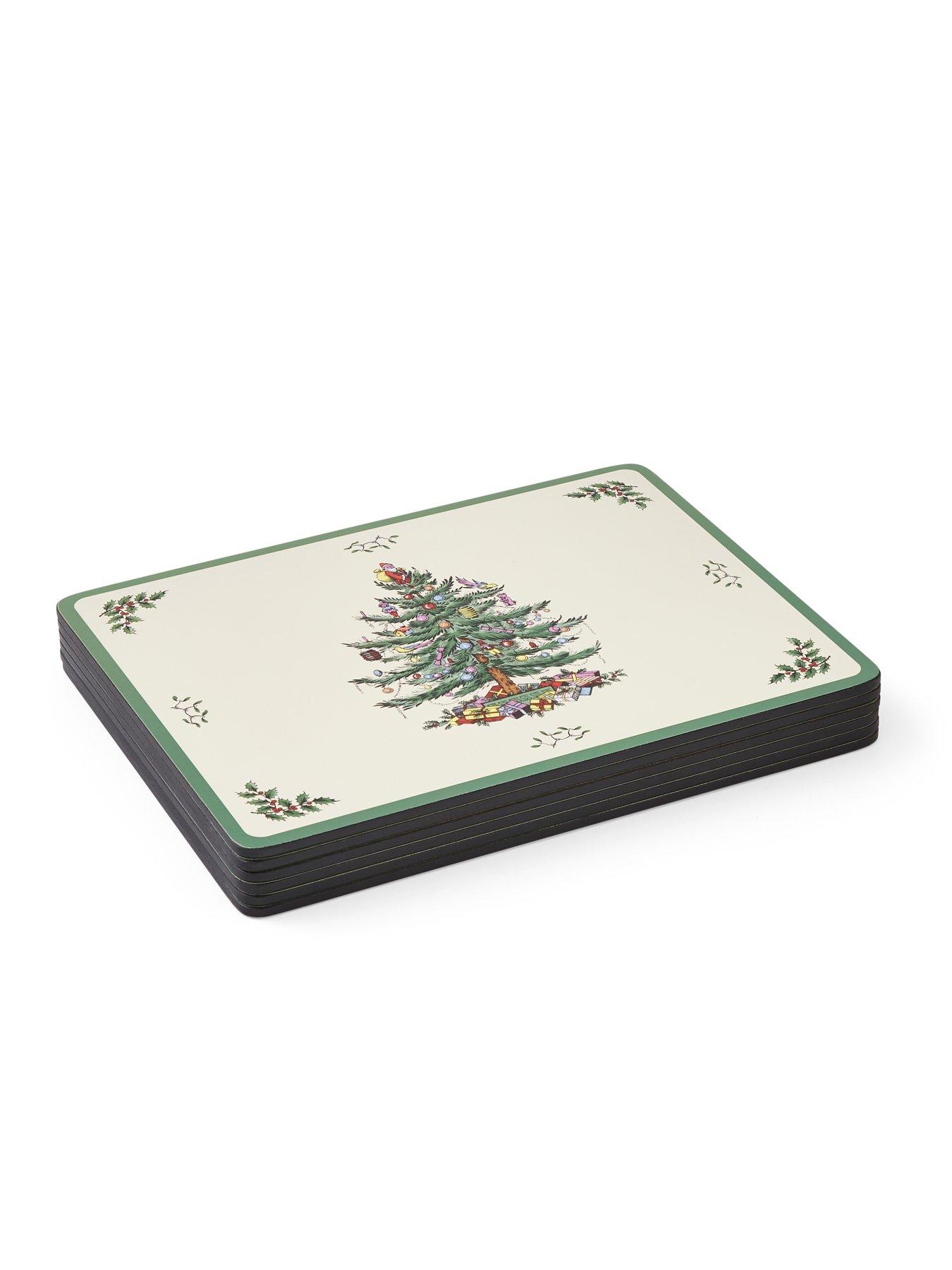 Image 6 of 7 of Spode Christmas Tree Coasters And Placemats