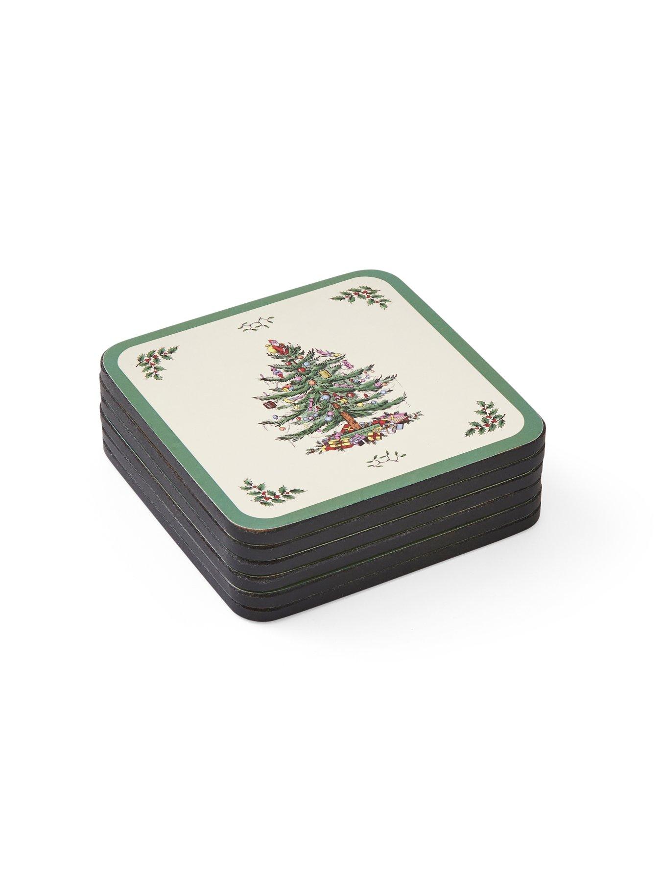 Image 7 of 7 of Spode Christmas Tree Coasters And Placemats