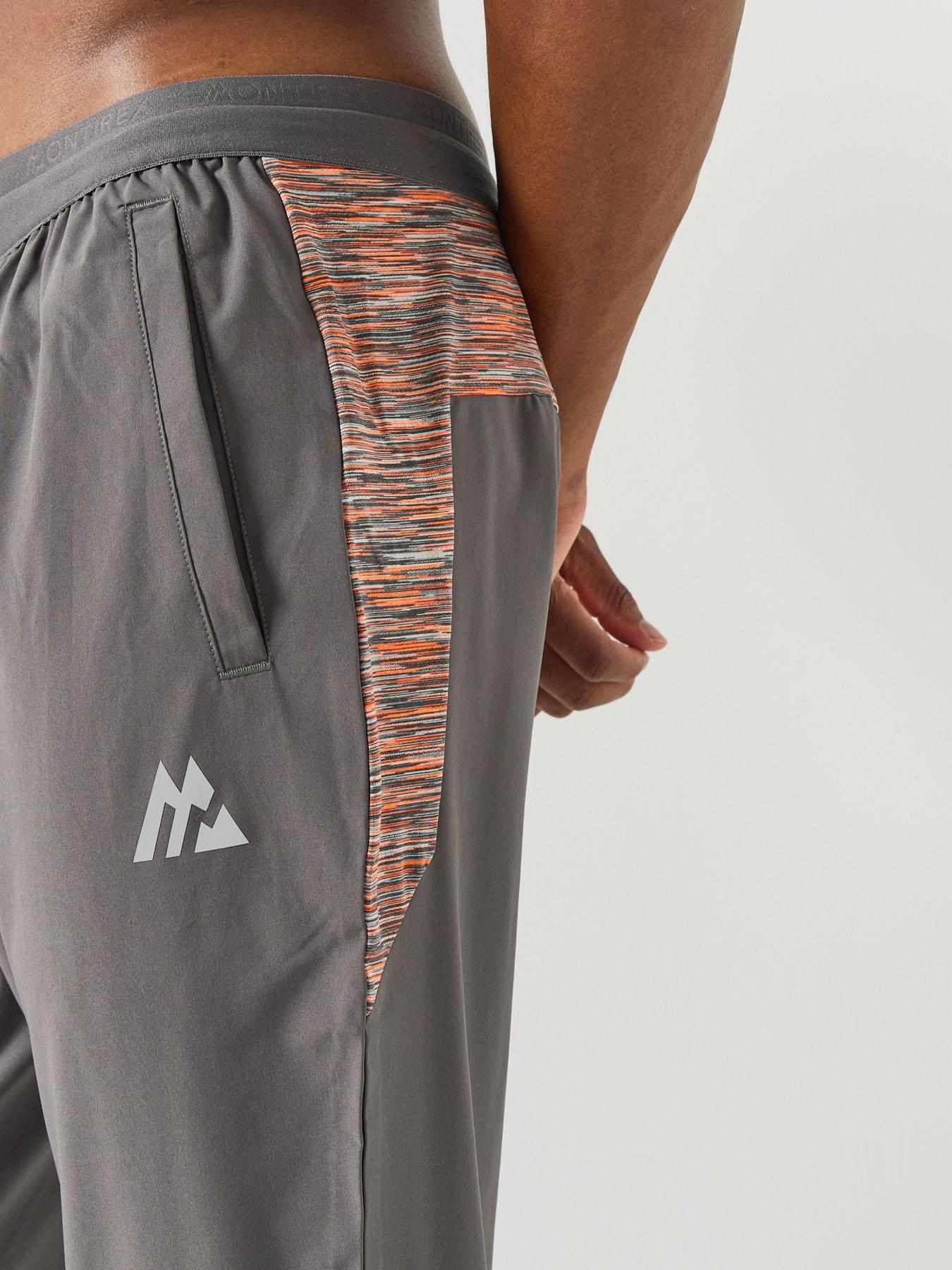 Image 4 of 6 of Montirex Mens Trail Panel 2.0 Running Pant - Grey