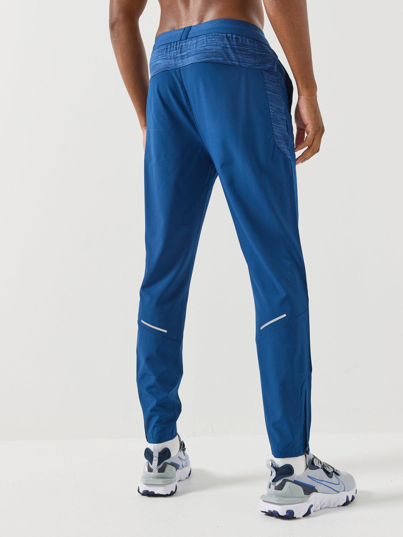 Image 2 of 6 of Montirex Mens Stretch Panelled Running Pants - Navy