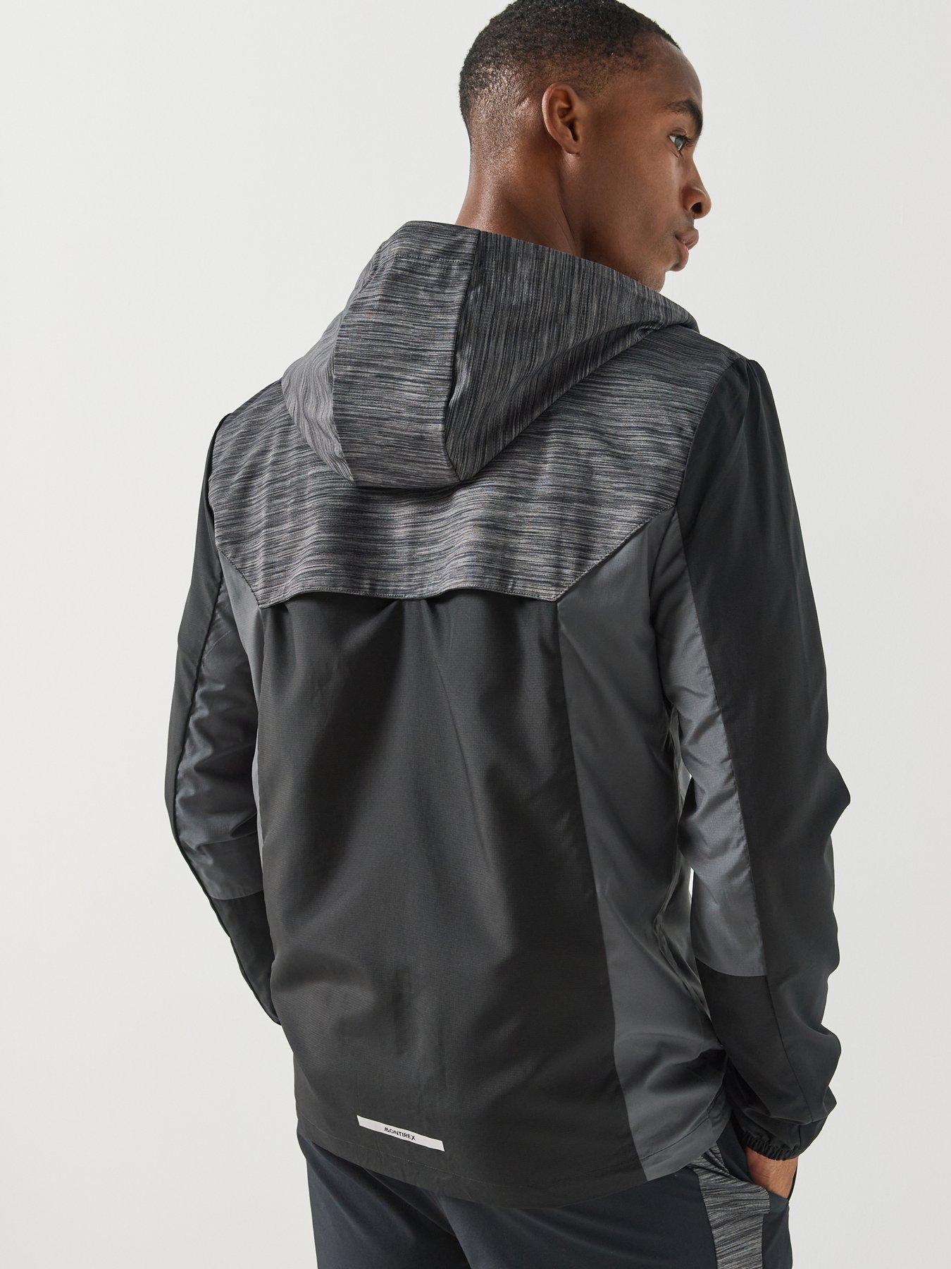 Image 2 of 6 of Montirex Mens Trail 3.0 Windbreaker - Black