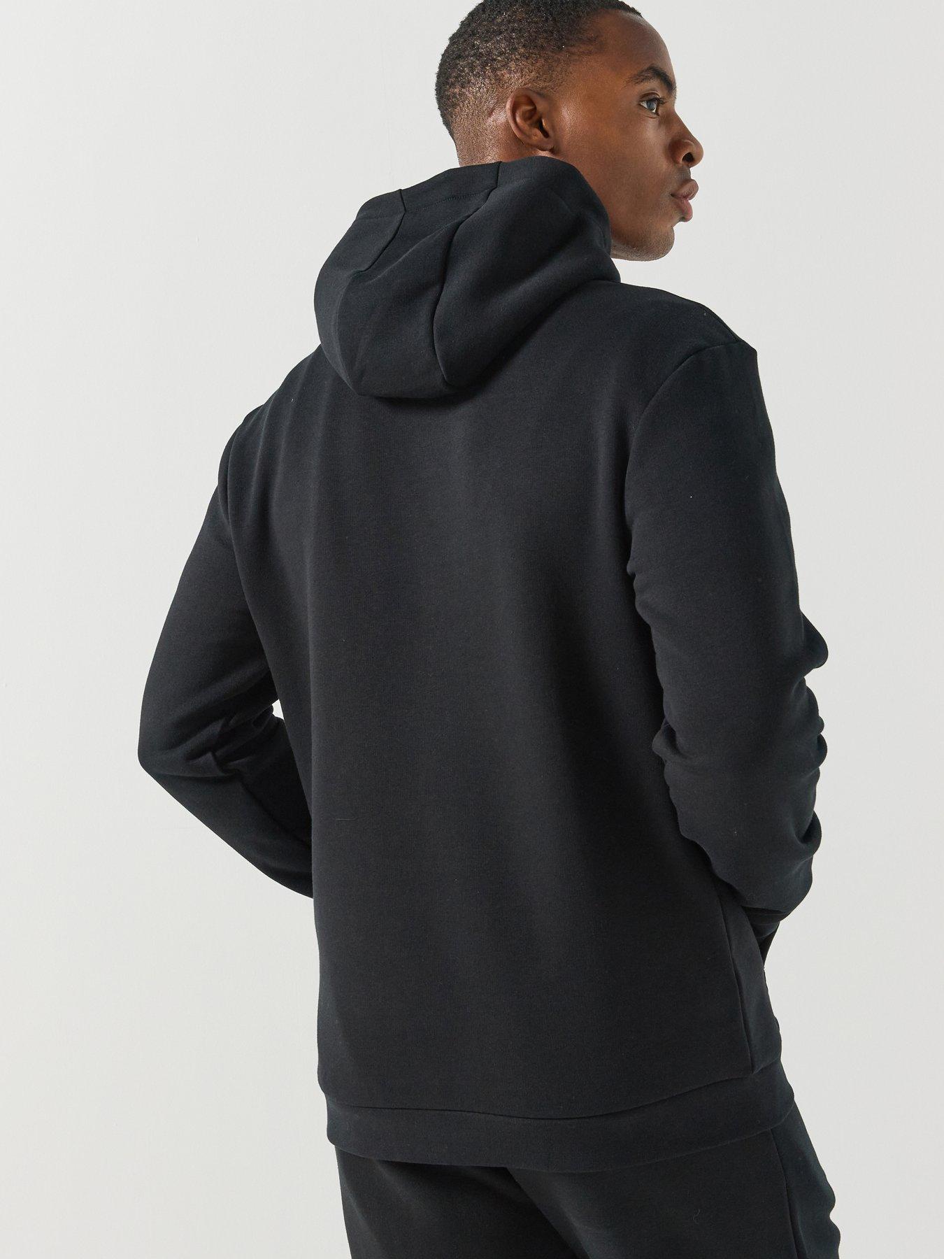 Image 2 of 6 of Montirex Mens Cotton Blend Logo Hoodie - Black