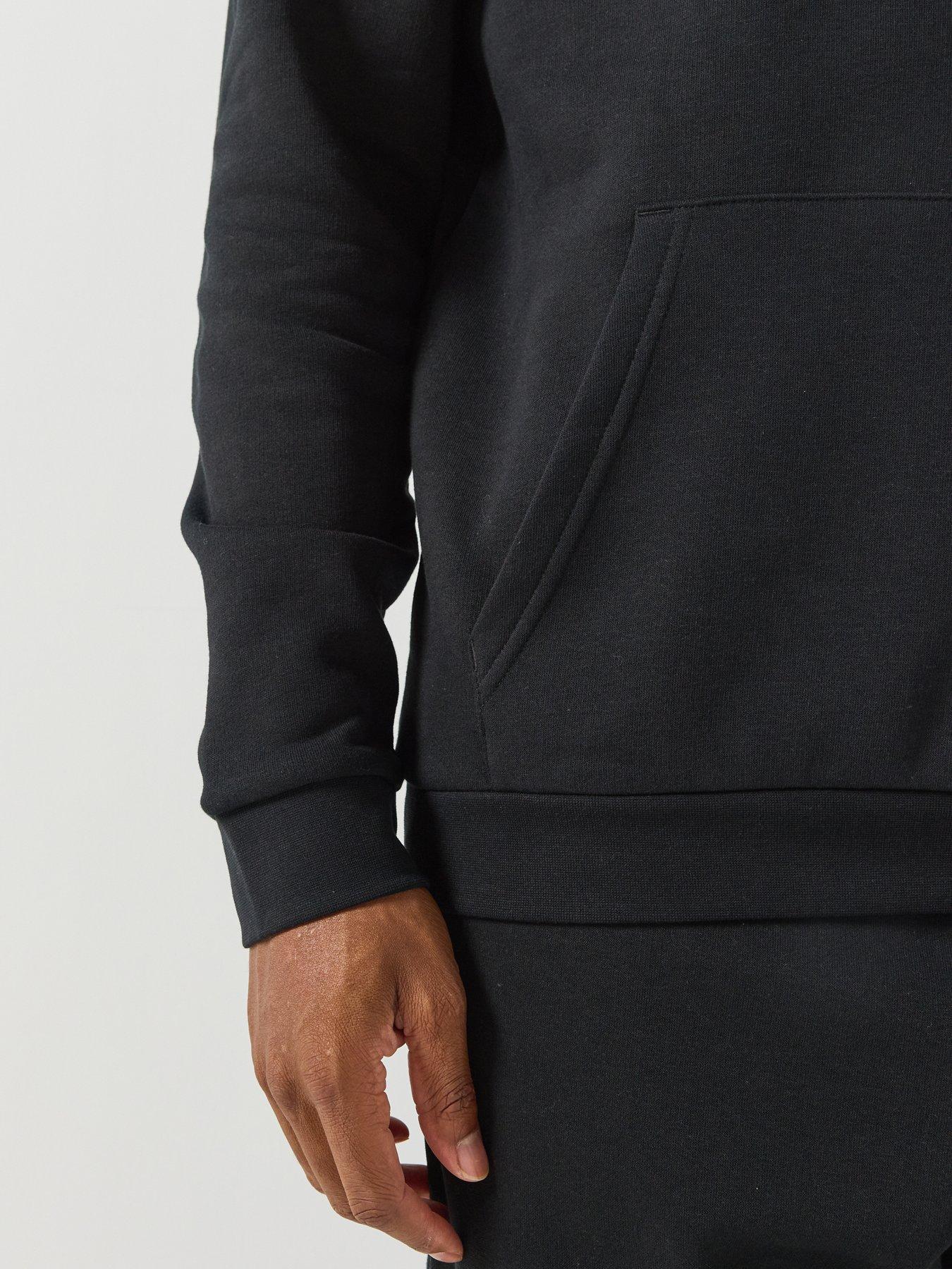 Image 6 of 6 of Montirex Mens Cotton Blend Logo Hoodie - Black