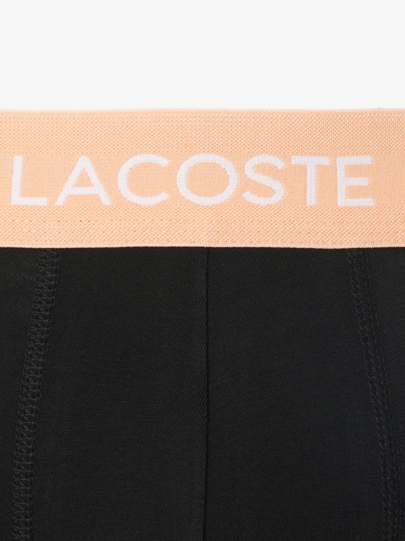Image 2 of 3 of Lacoste Lacoste 5 Pack Stretch Cotton Trunks