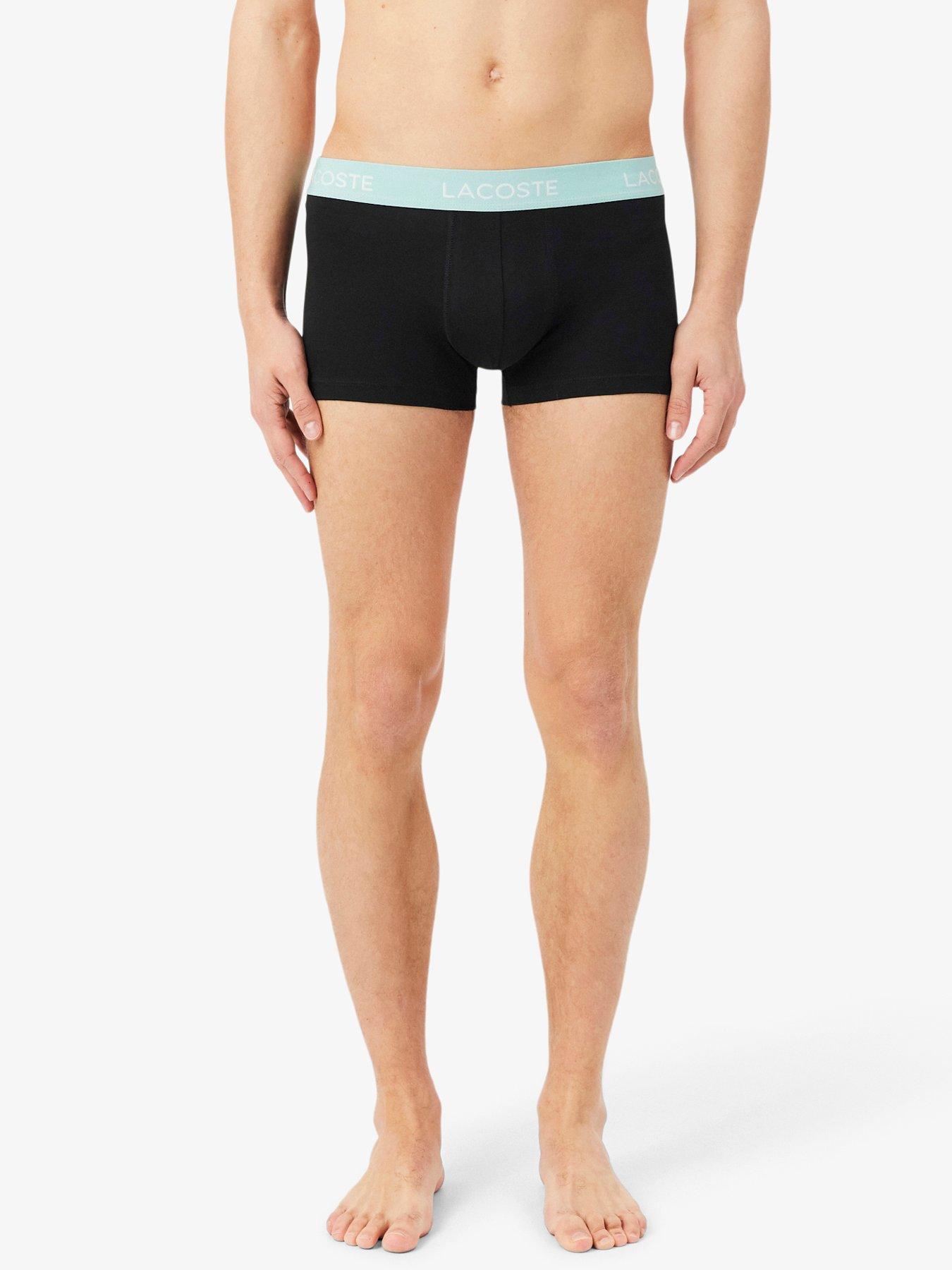 Image 3 of 3 of Lacoste Lacoste 5 Pack Stretch Cotton Trunks
