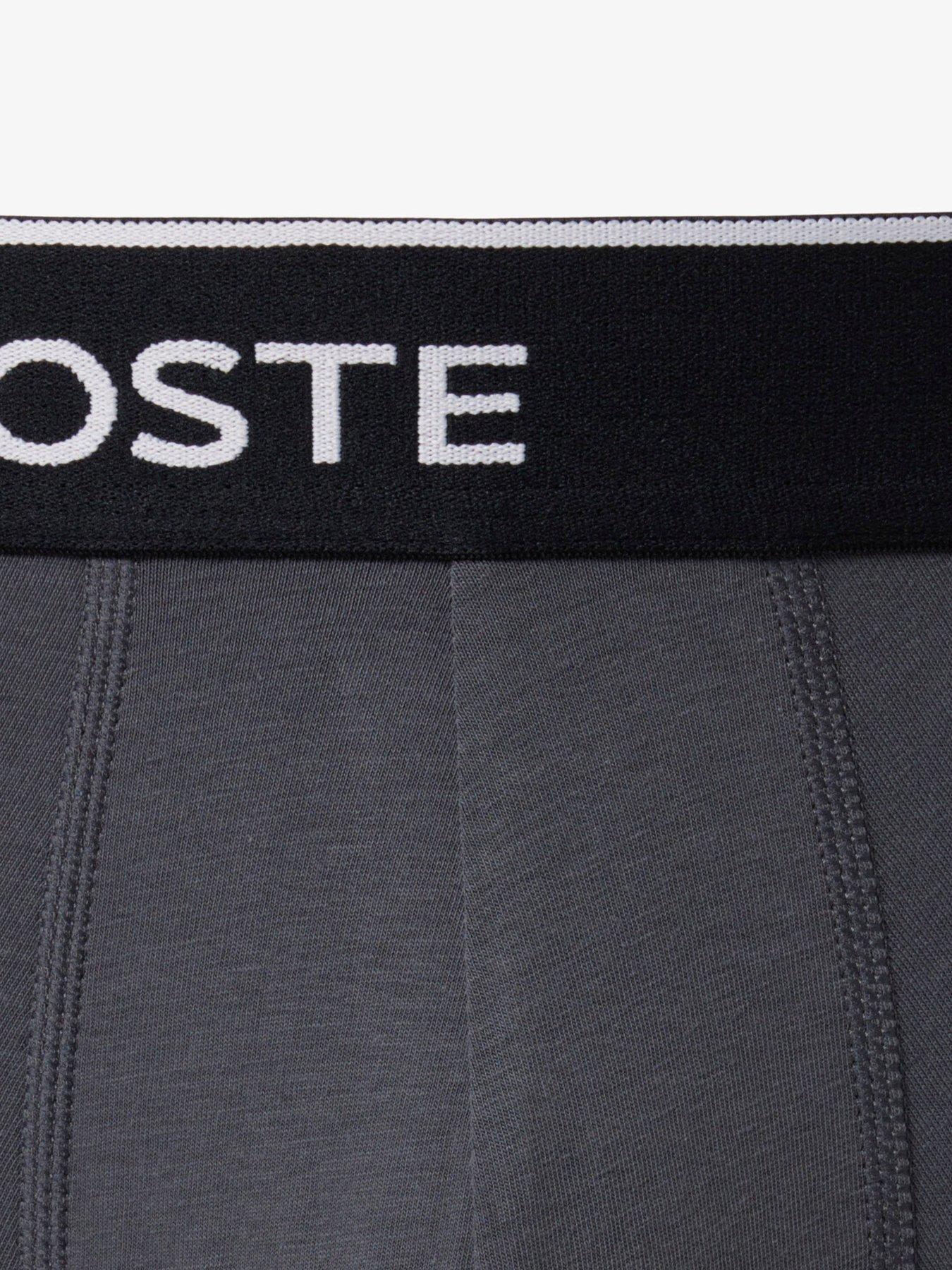 Image 2 of 3 of Lacoste Lacoste 5 Pack Stretch Cotton Trunks