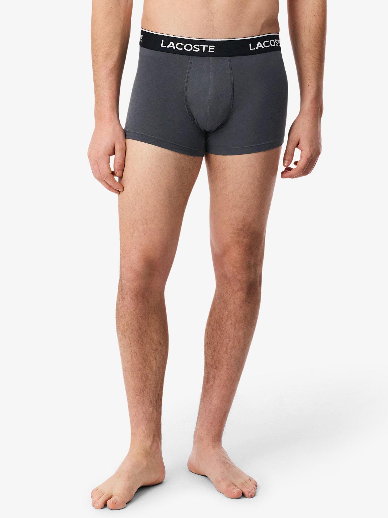 Image 3 of 3 of Lacoste Lacoste 5 Pack Stretch Cotton Trunks