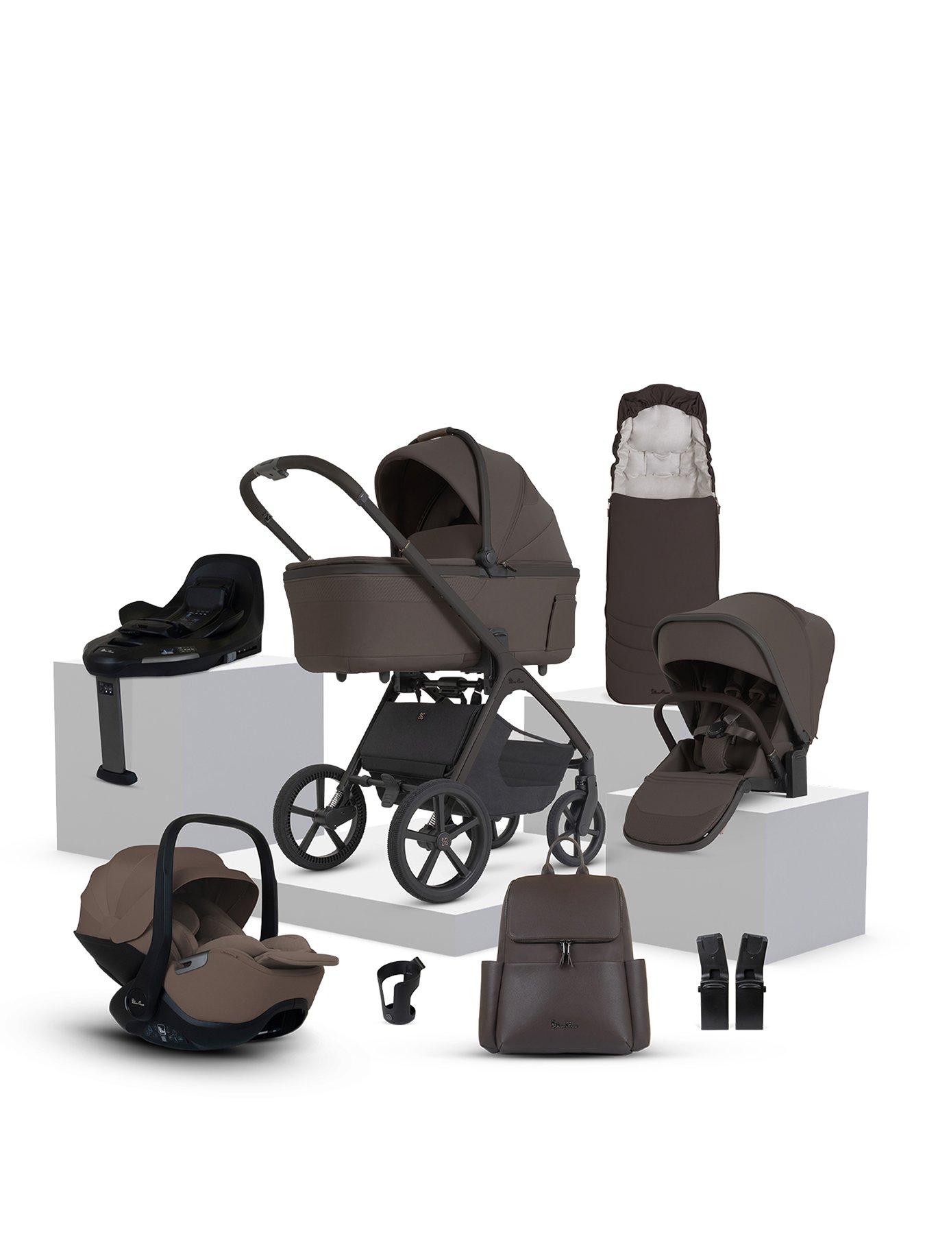 Image 1 of 8 of Silver Cross Cove 2 360 Car Seat Bundle - Chocolate