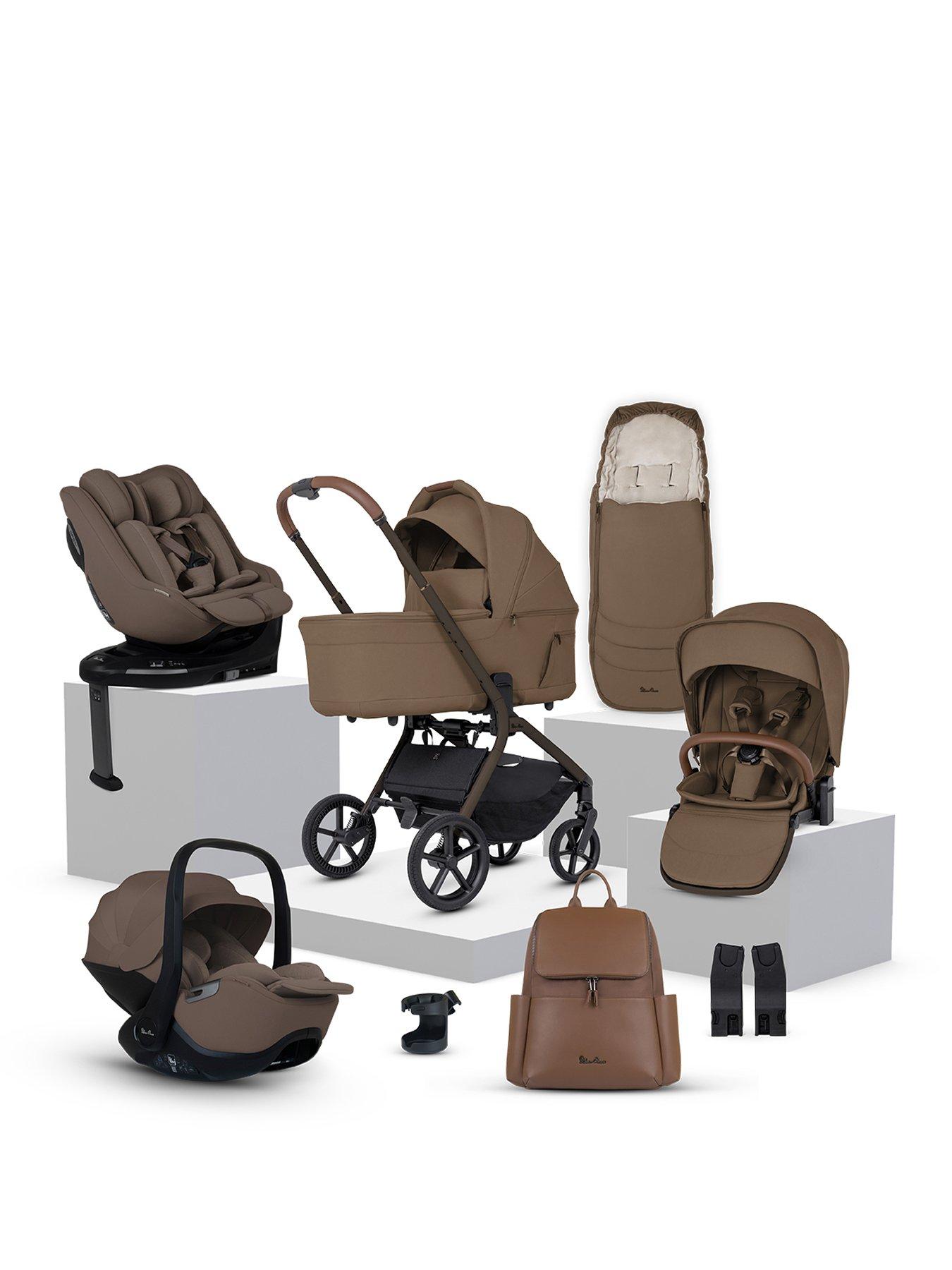 Image 1 of 8 of Silver Cross Breez Family Bundle - Maple