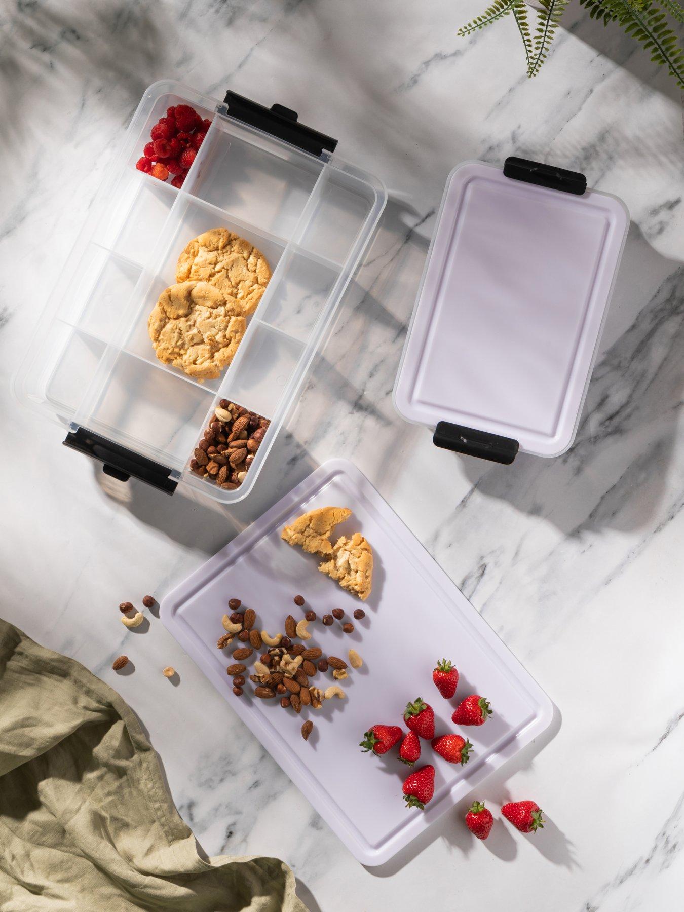 Image 1 of 3 of KitchenAid Farberware SnackleBox Polypropylene Board and Box Set, 7 and 11 Compartments