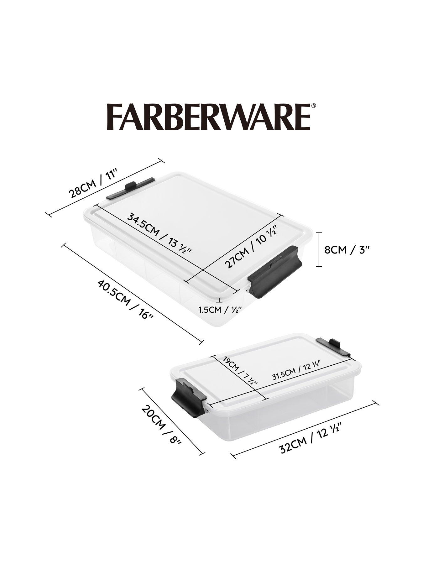 Image 3 of 3 of KitchenAid Farberware SnackleBox Polypropylene Board and Box Set, 7 and 11 Compartments