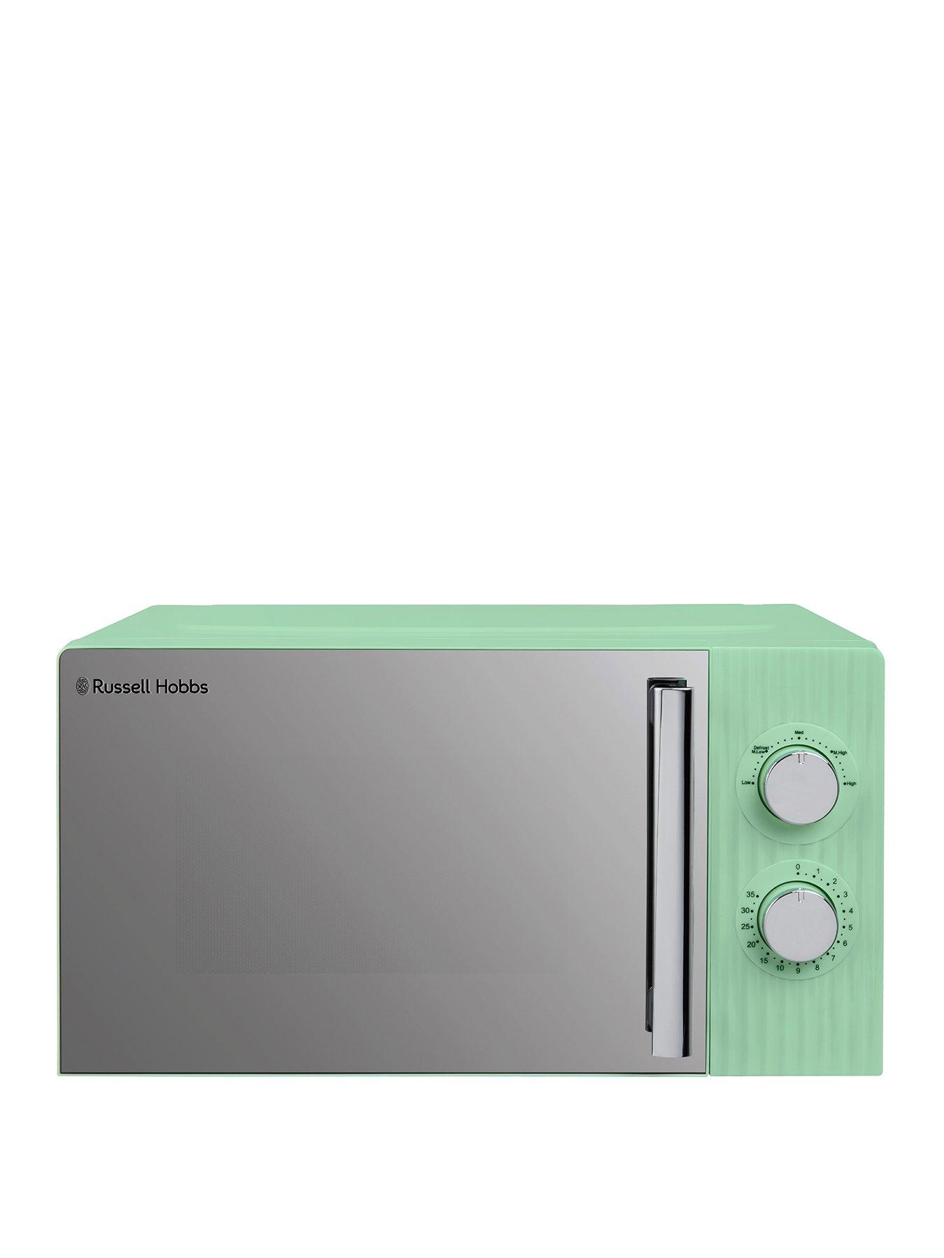 Russell Hobbs Russell Hobbs Eden 17 Litre Pistachio Green Manual Microwave