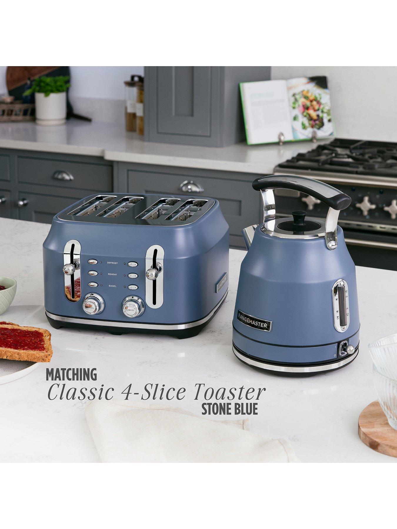 Image 3 of 7 of Rangemaster Classic Collection Stone Blue Kettle