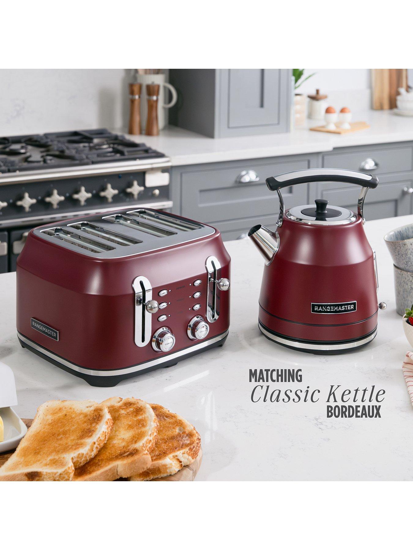 Image 3 of 7 of Rangemaster Classic Collection 4 Slice Bordeaux Toaster