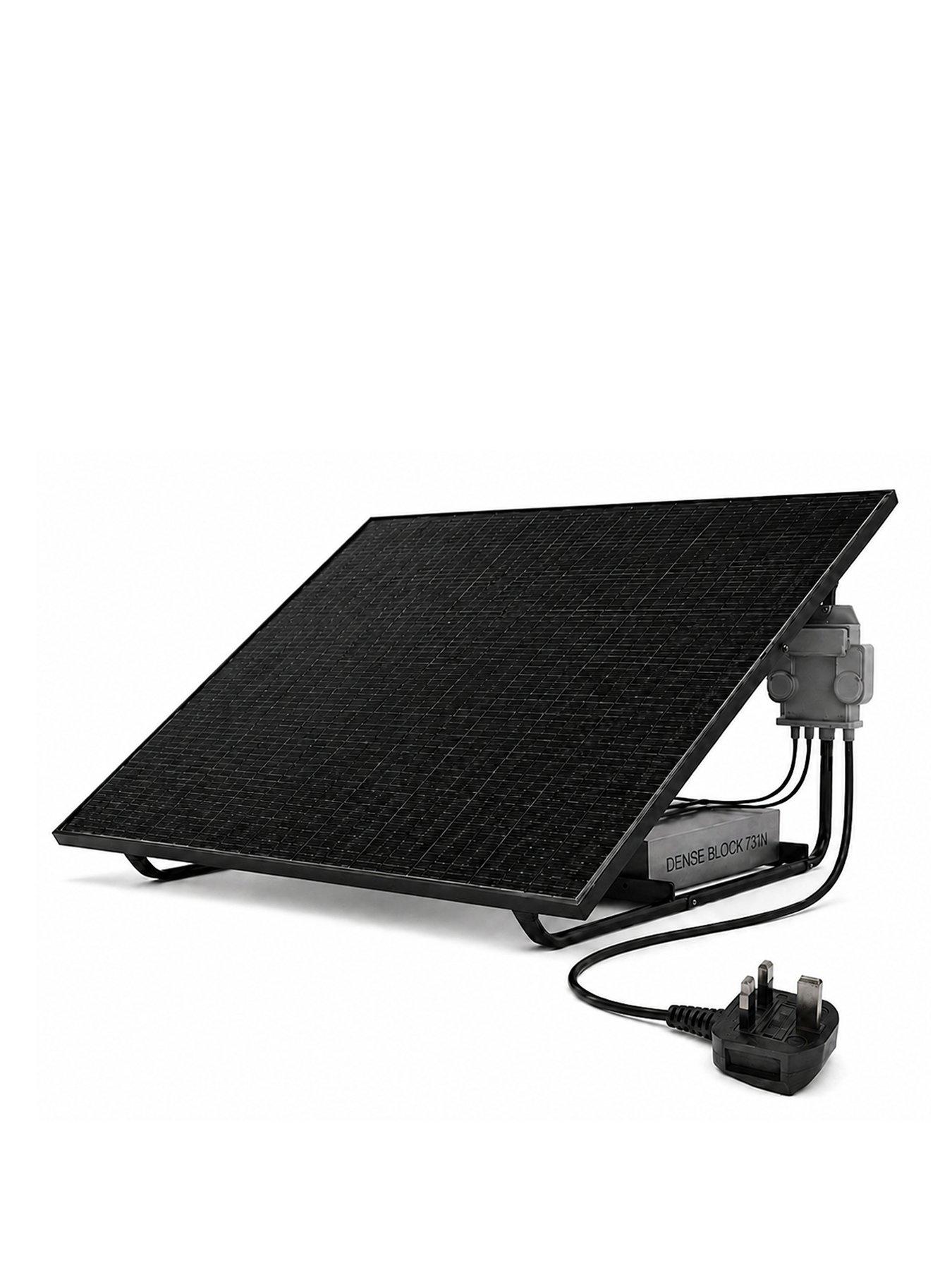 Image 1 of 7 of UKSOL UKSOL 460w&nbsp;Plug-in Solar Pro Compact Ground Mount (APSystems EZ1-M, 1x 460W panel)