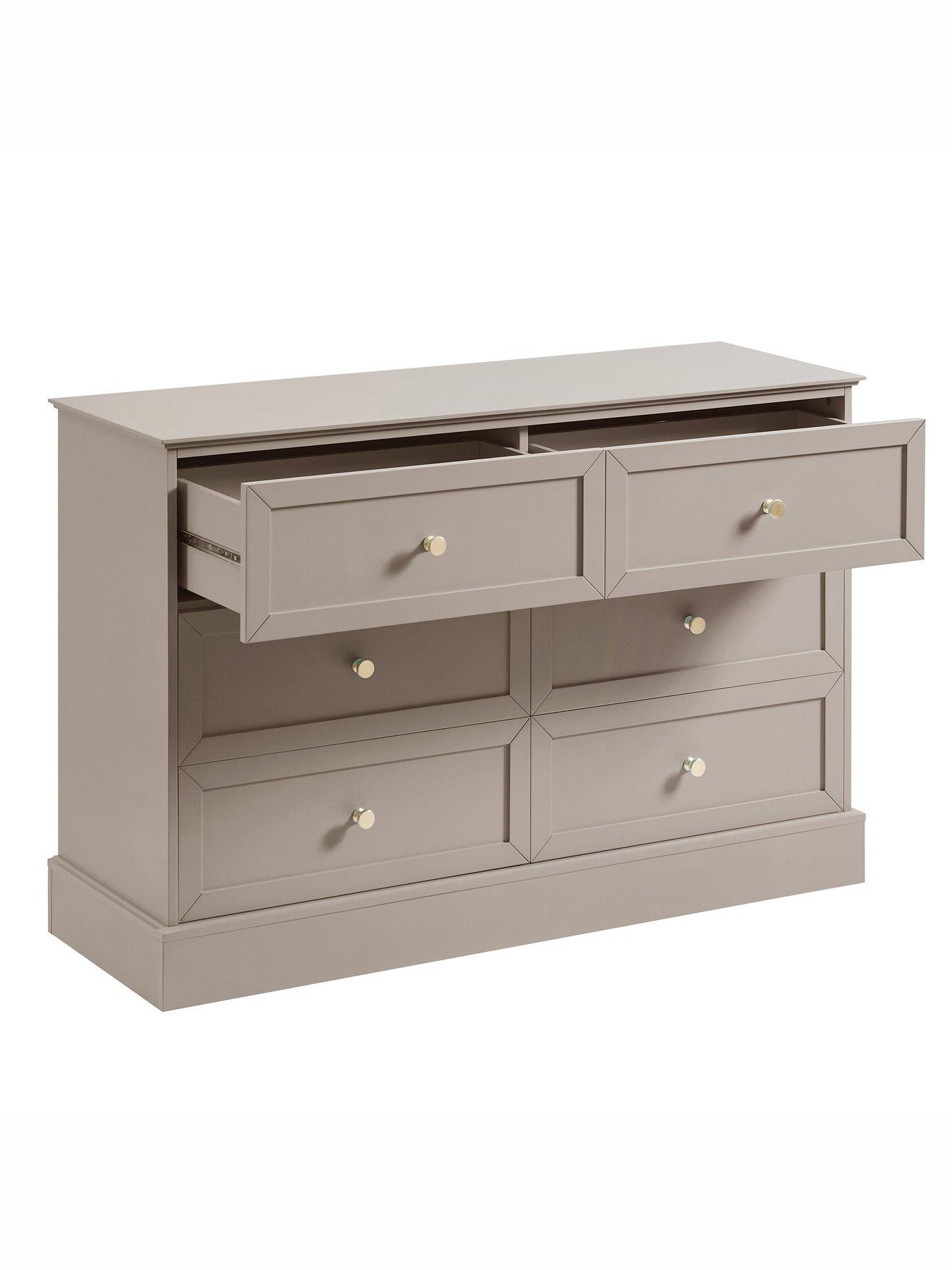 Image 5 of 7 of Dusk Ruby 6 Drawer Chest - Taupe
