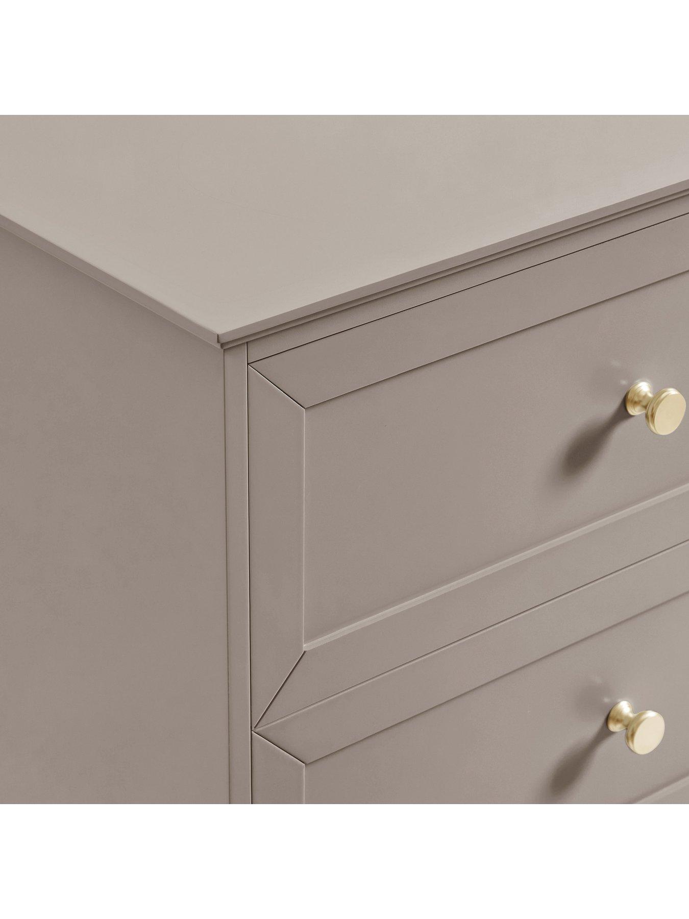 Image 6 of 7 of Dusk Ruby 6 Drawer Chest - Taupe