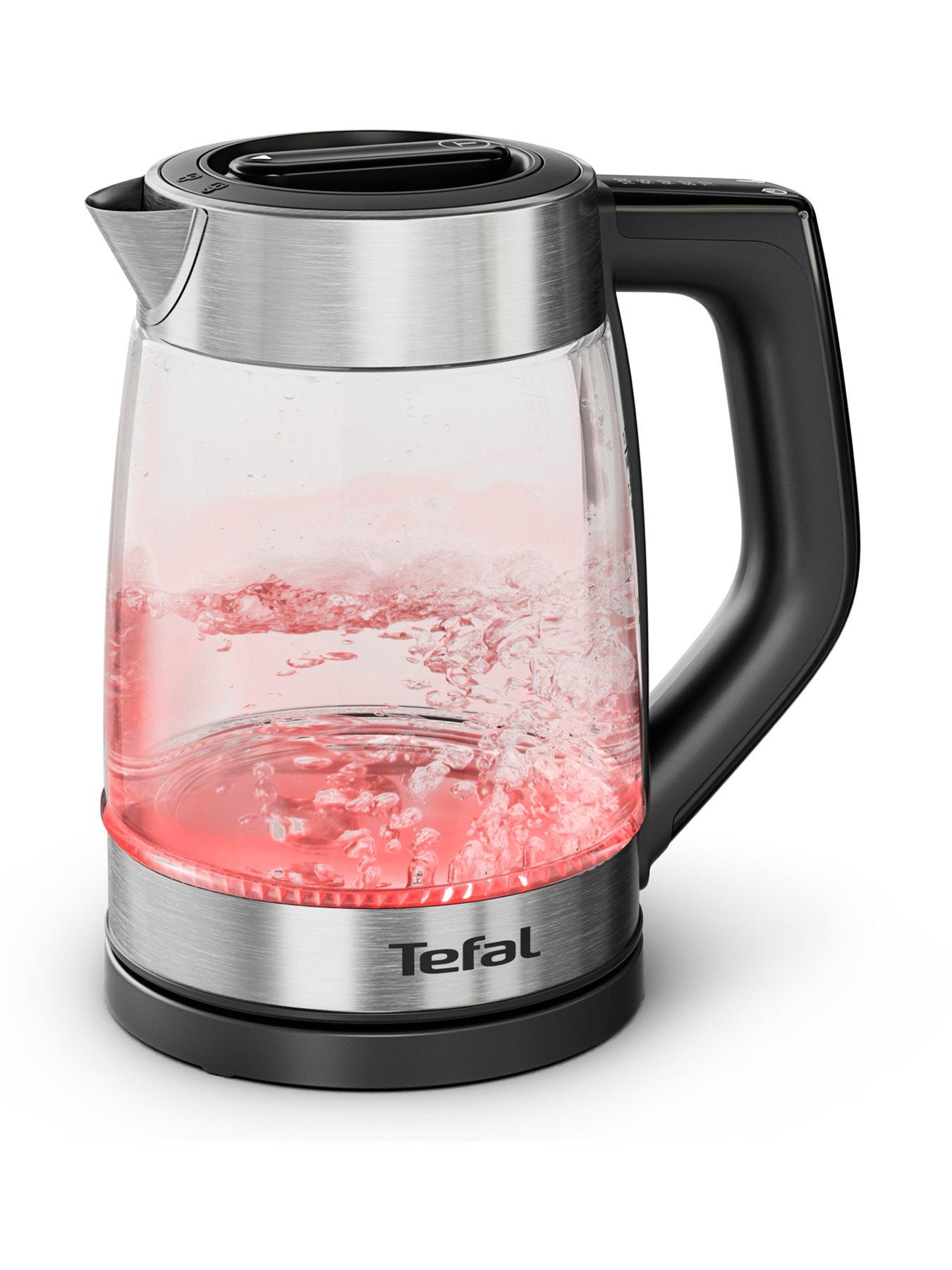 Tefal Selection Glass Kettle 1.7L in Black