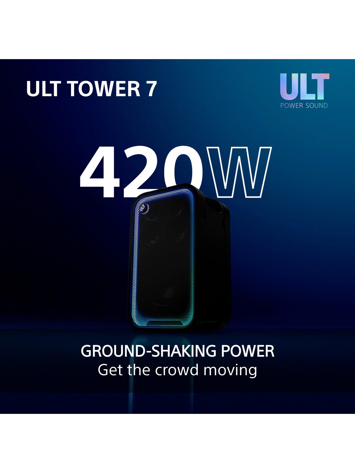 Image 3 of 8 of Sony ULT TOWER 7 POWERSOUND PARTY SPEAKER WITH BLUETOOTH