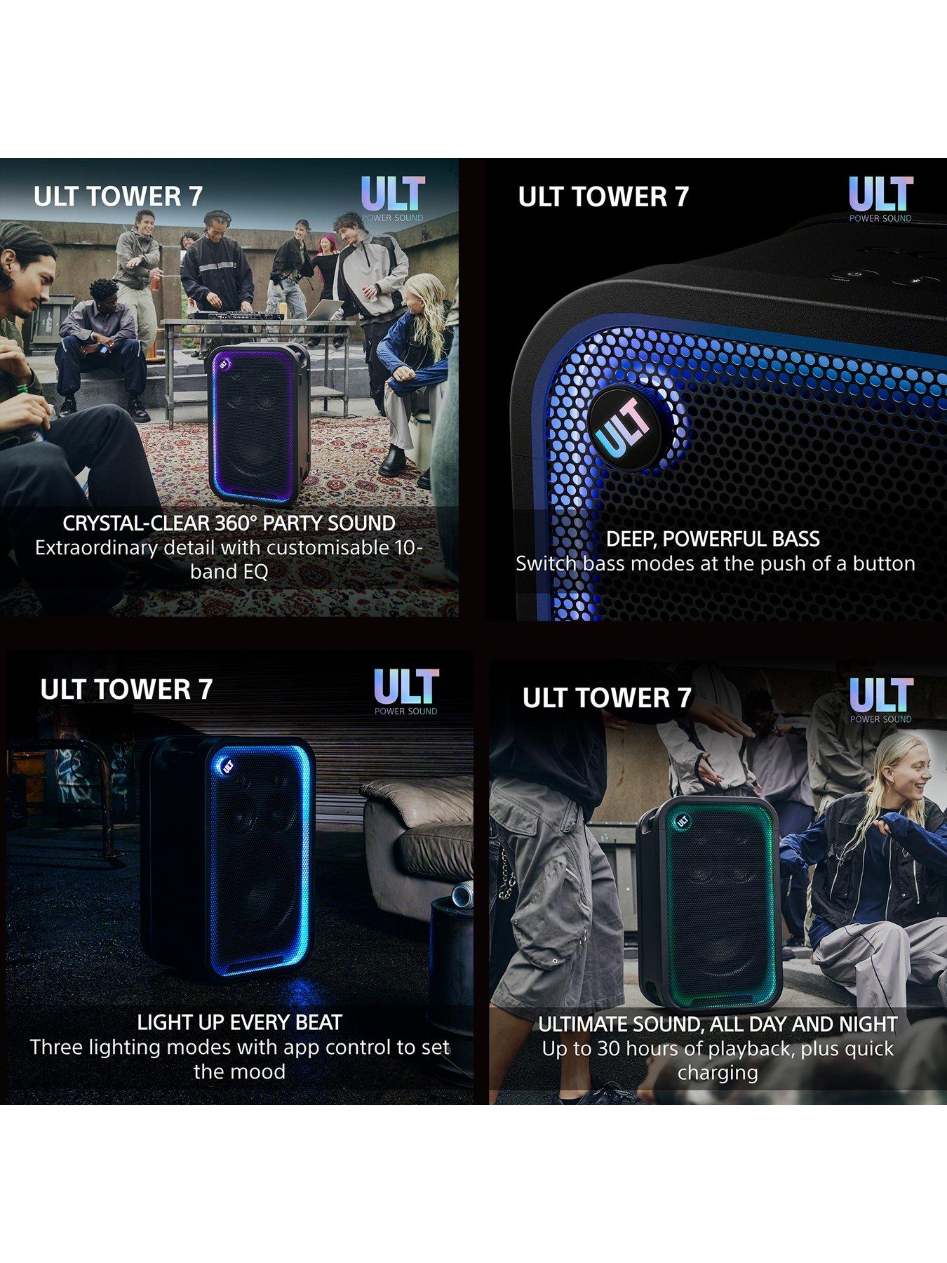 Image 4 of 8 of Sony ULT TOWER 7 POWERSOUND PARTY SPEAKER WITH BLUETOOTH