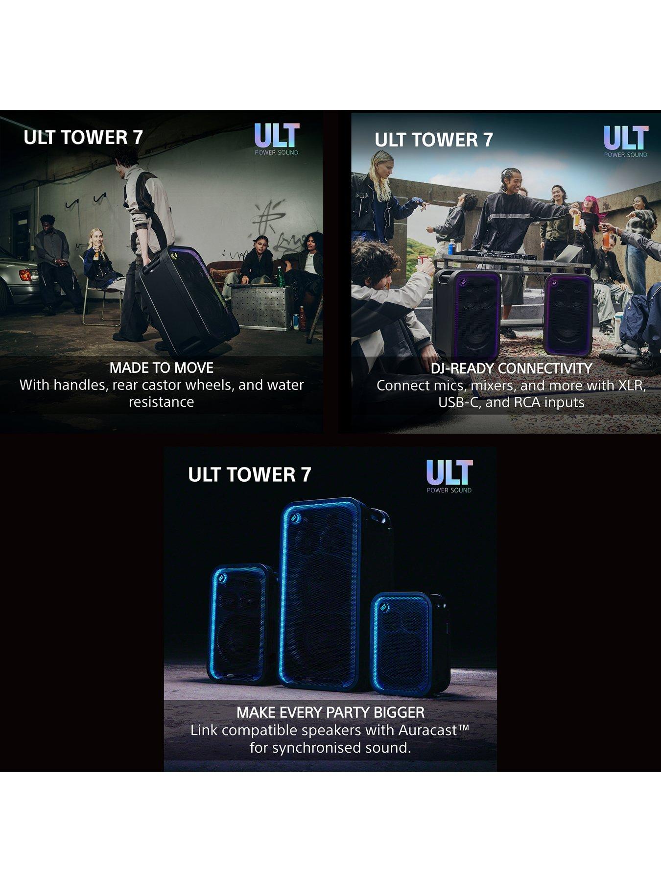 Image 5 of 8 of Sony ULT TOWER 7 POWERSOUND PARTY SPEAKER WITH BLUETOOTH