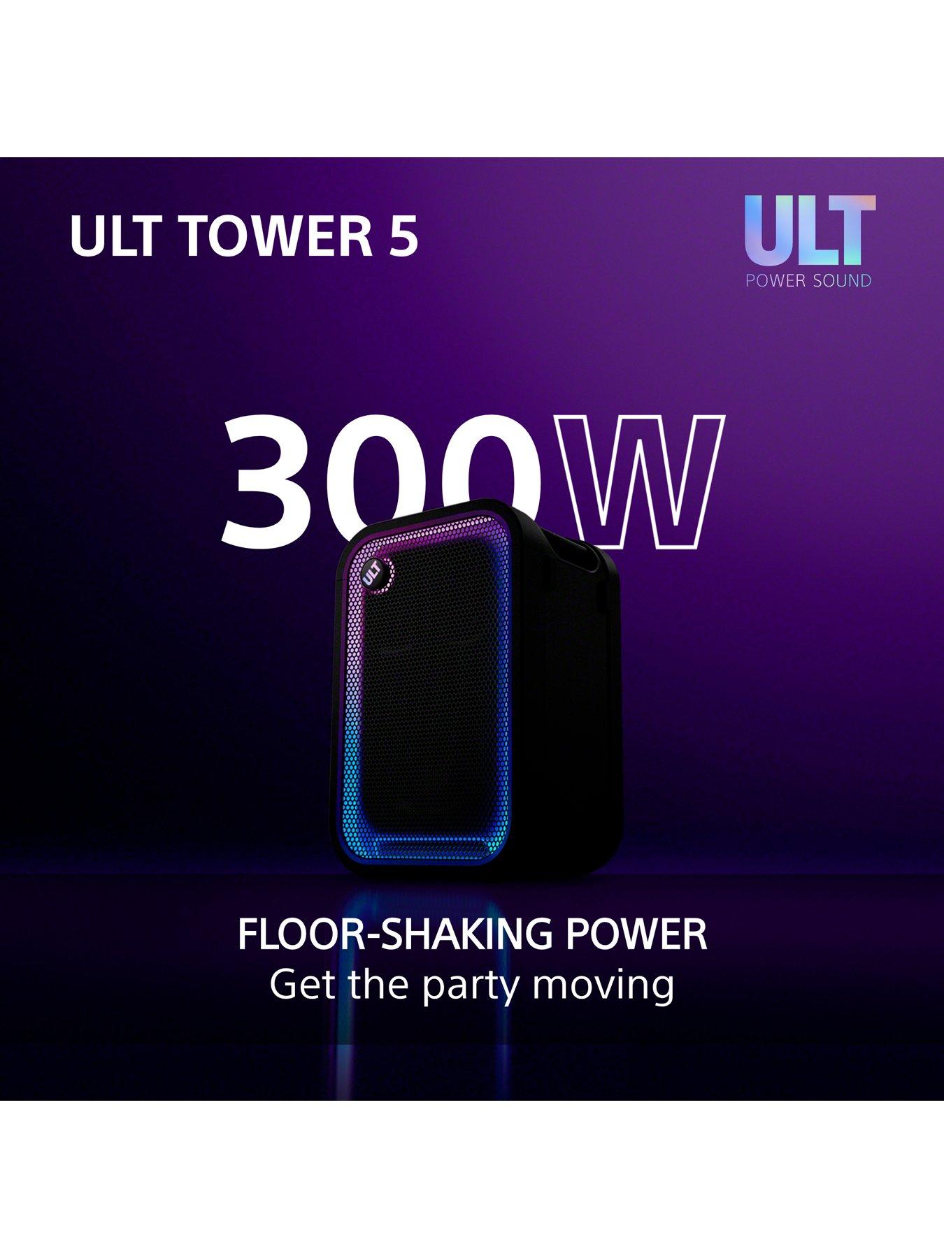 Image 3 of 8 of Sony ULT TOWER 5 POWERSOUND PARTY SPEAKER WITH BLUETOOTH
