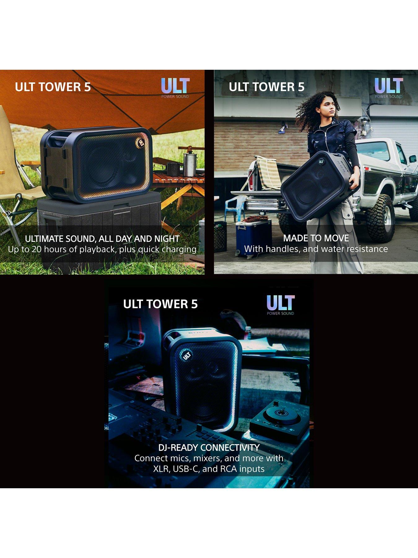 Image 5 of 8 of Sony ULT TOWER 5 POWERSOUND PARTY SPEAKER WITH BLUETOOTH