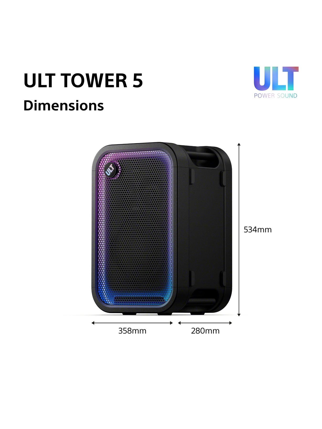 Image 7 of 8 of Sony ULT TOWER 5 POWERSOUND PARTY SPEAKER WITH BLUETOOTH
