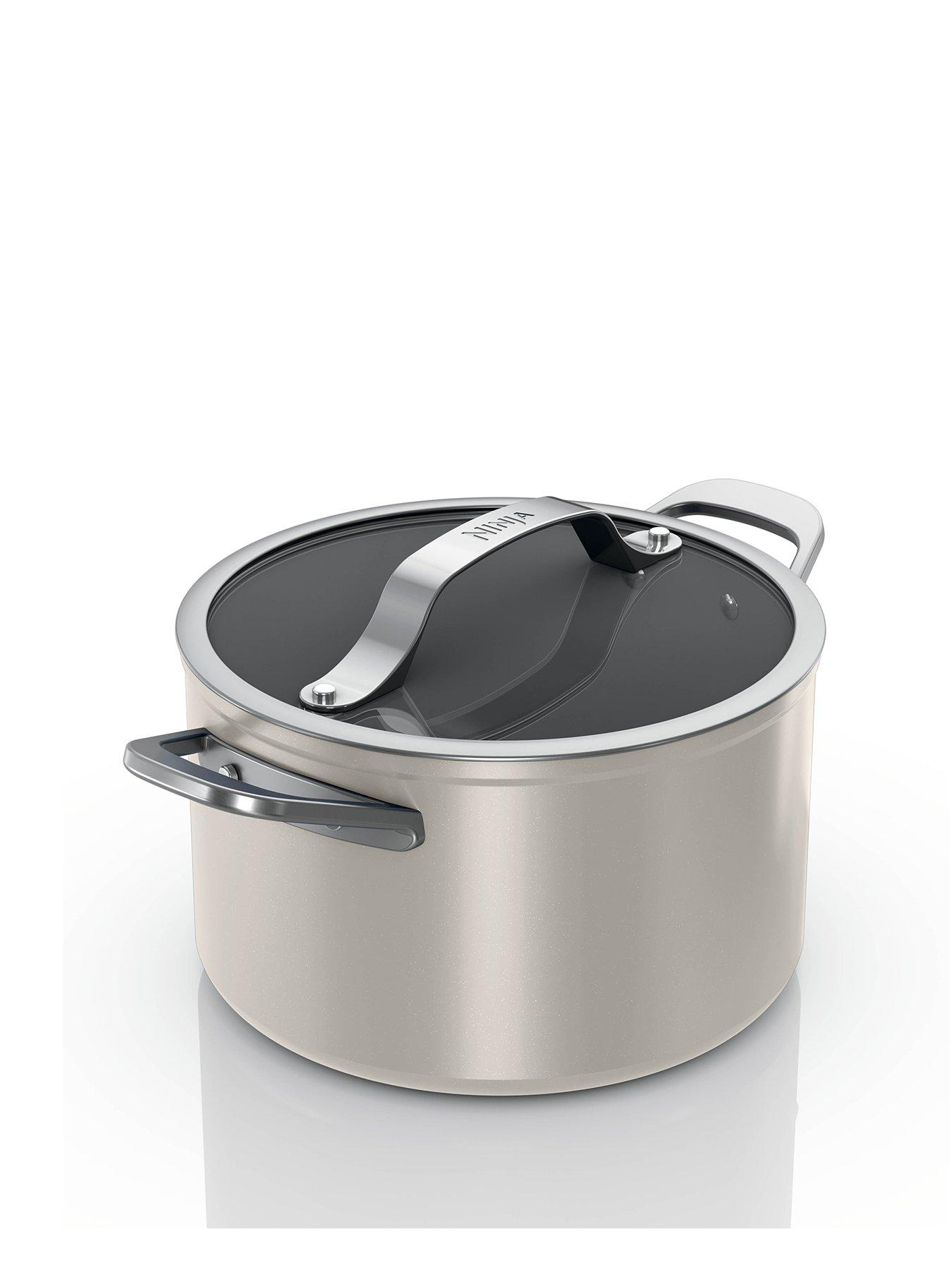 Image 1 of 1 of NINJA Ceramic Pro 26cm Stockpot Stone