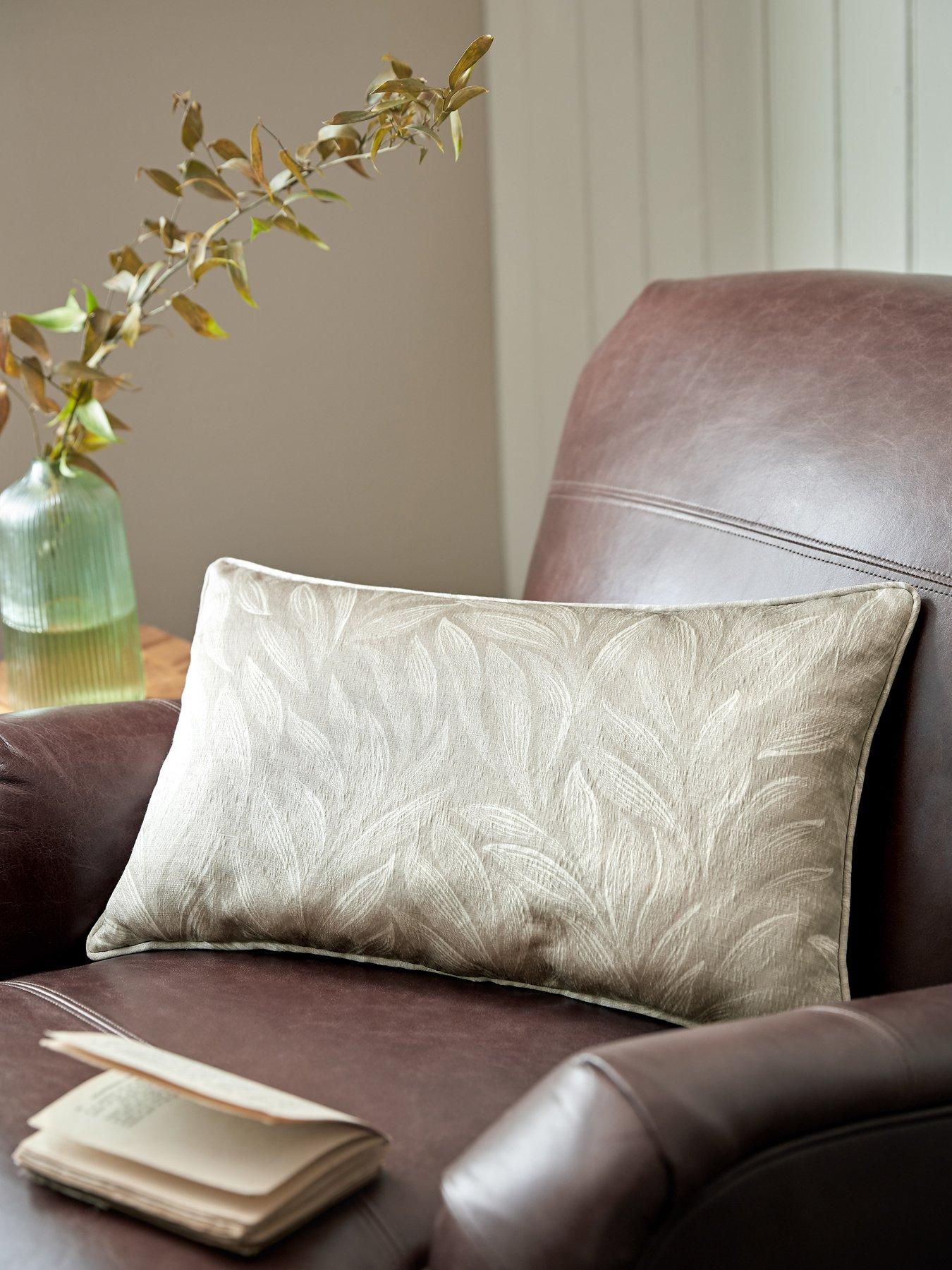 Image 1 of 4 of Laura Ashley COULDERTON NATURAL MF 30X50CM CUSHION