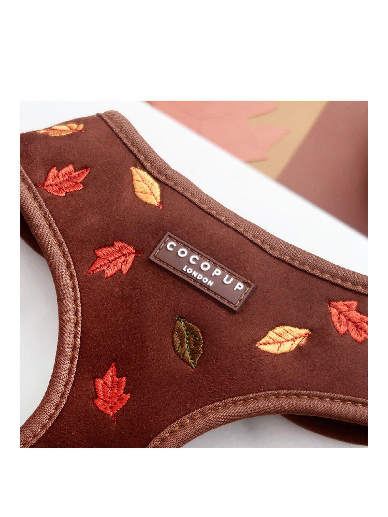 Cocopup Cocopup Pawtumn Leaves Harness Xs - Large in Brown