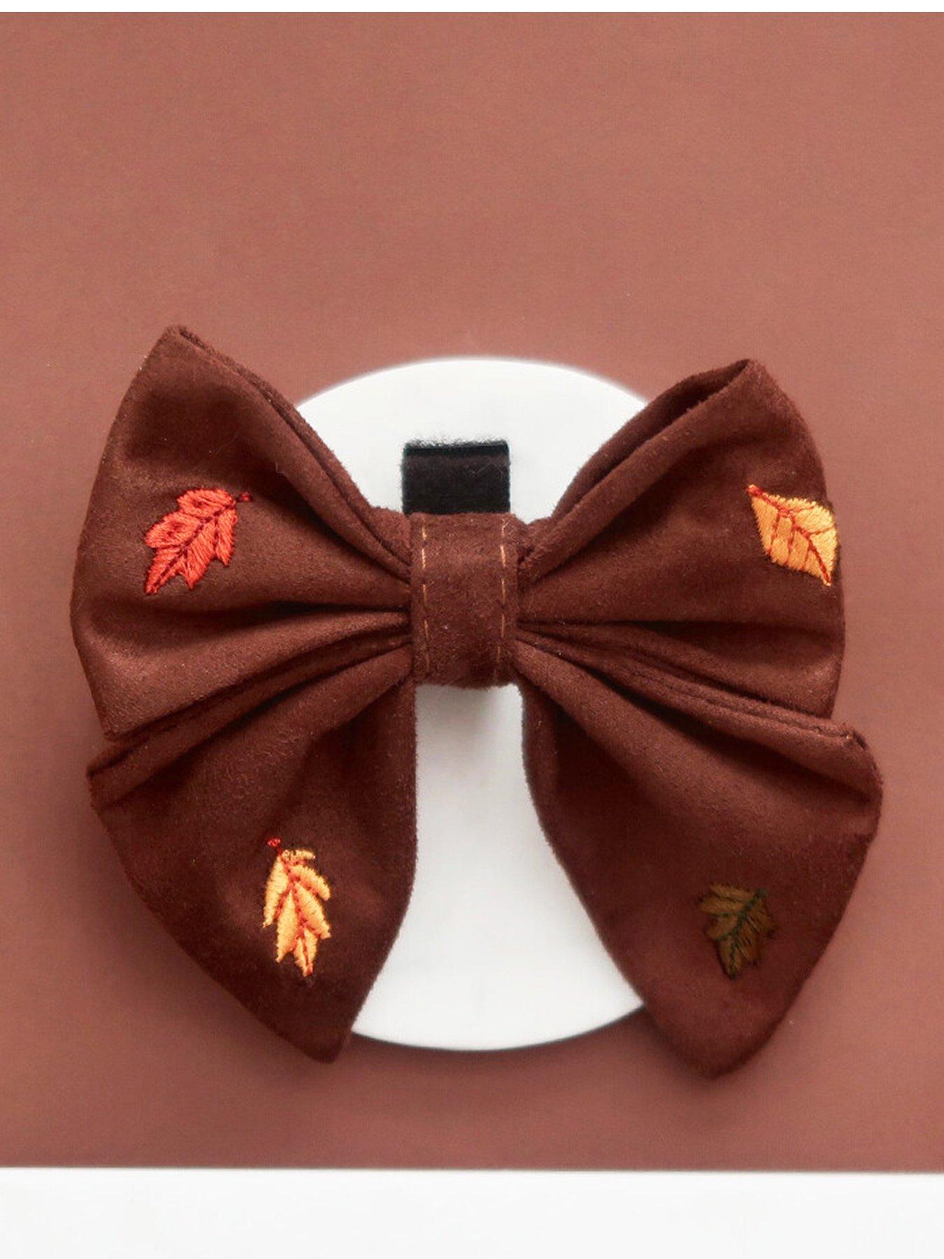 Image 1 of 4 of Cocopup Pawtumn Leaves Sailor Bow Tie
