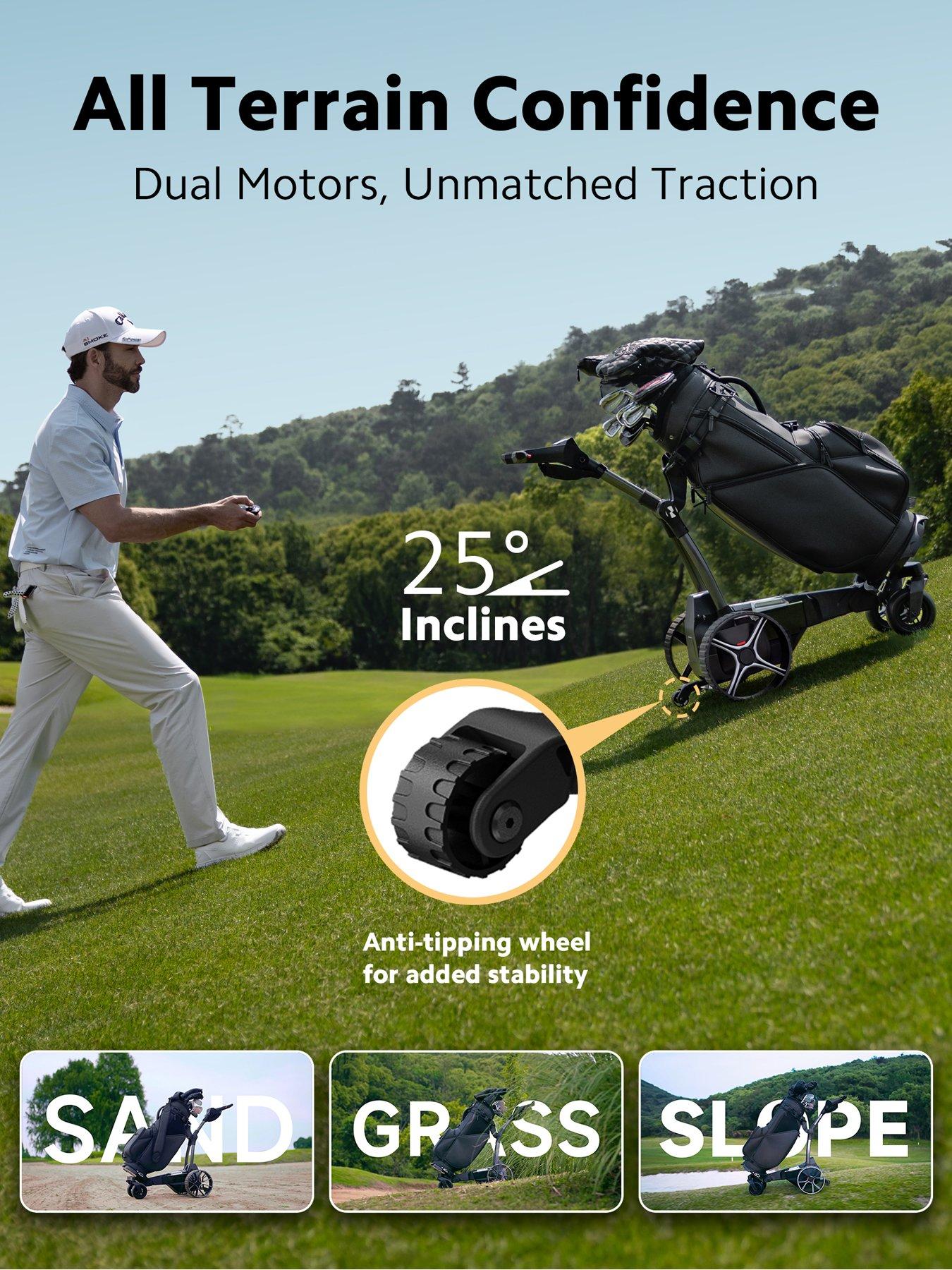 Image 5 of 8 of Navee NAVEE Follow Electric Golf Trolley