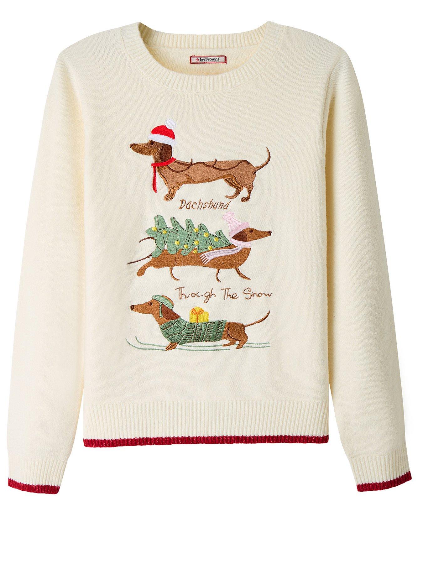 Image 7 of 7 of Joe Browns Darcie Dachshund Embroidered Jumper