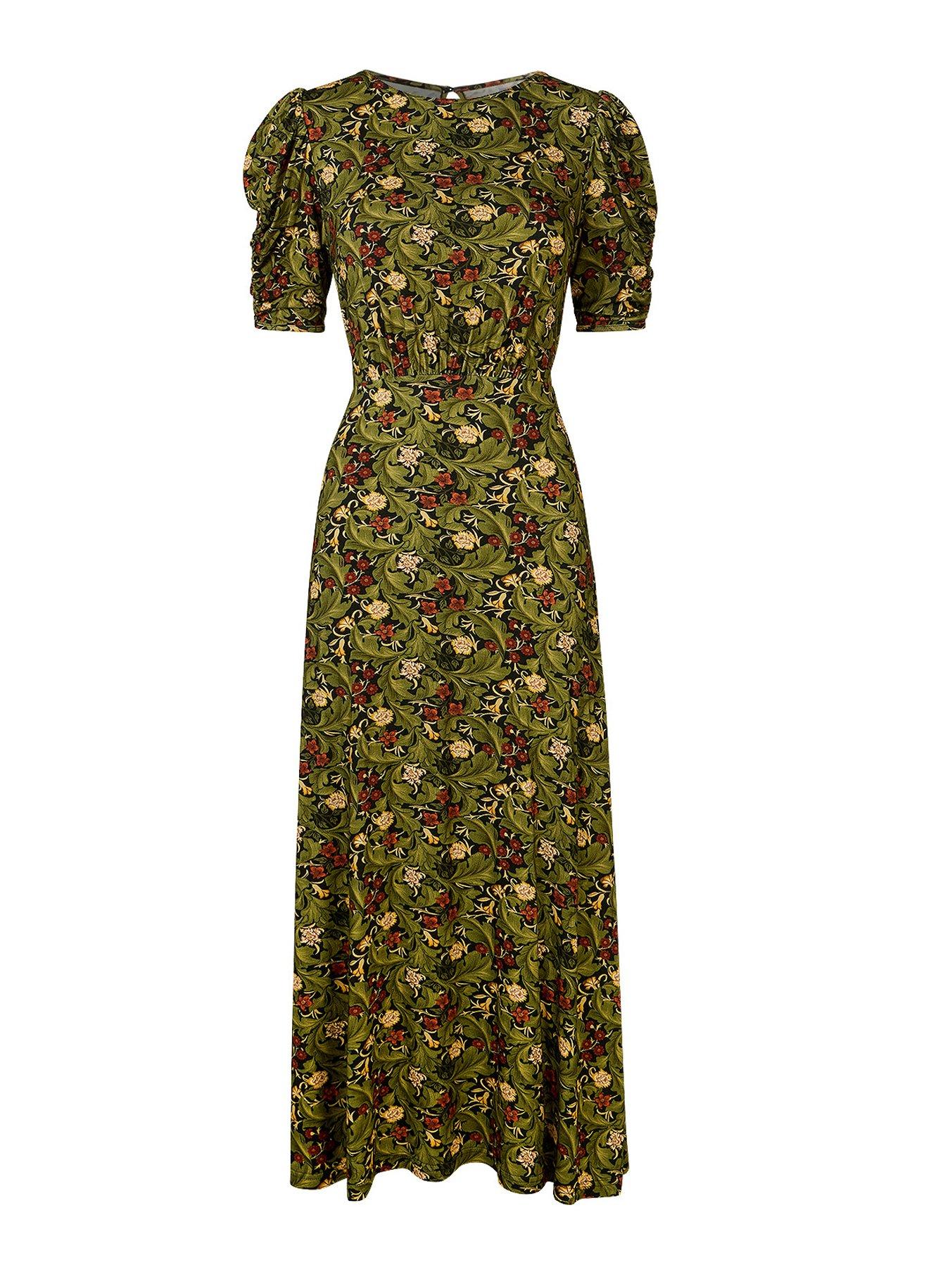 Image 5 of 5 of Joe Browns Autumn Leaves Printed Jersey Dress