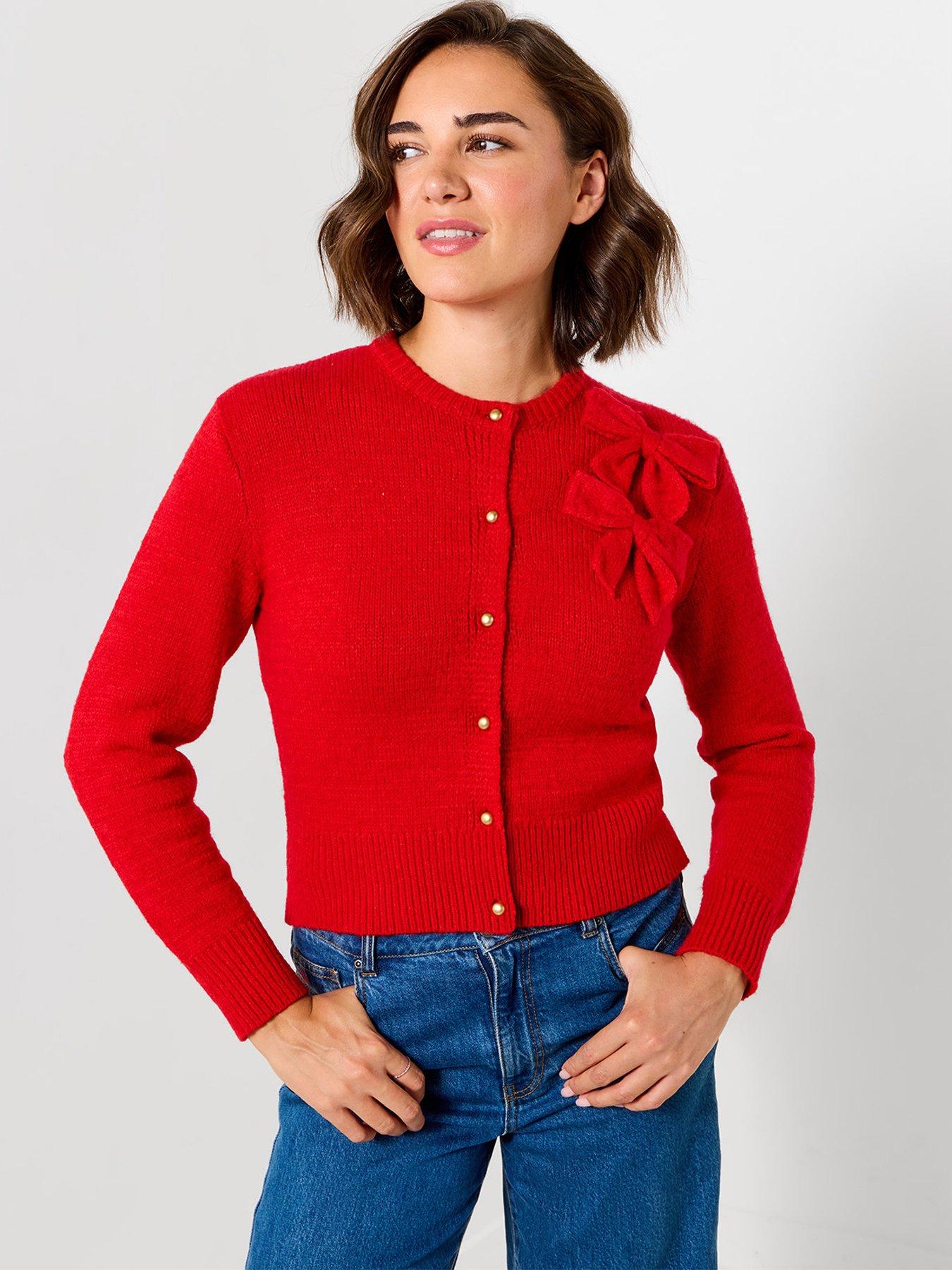 Image 1 of 5 of Joe Browns Coco Bow Detail Cardigan