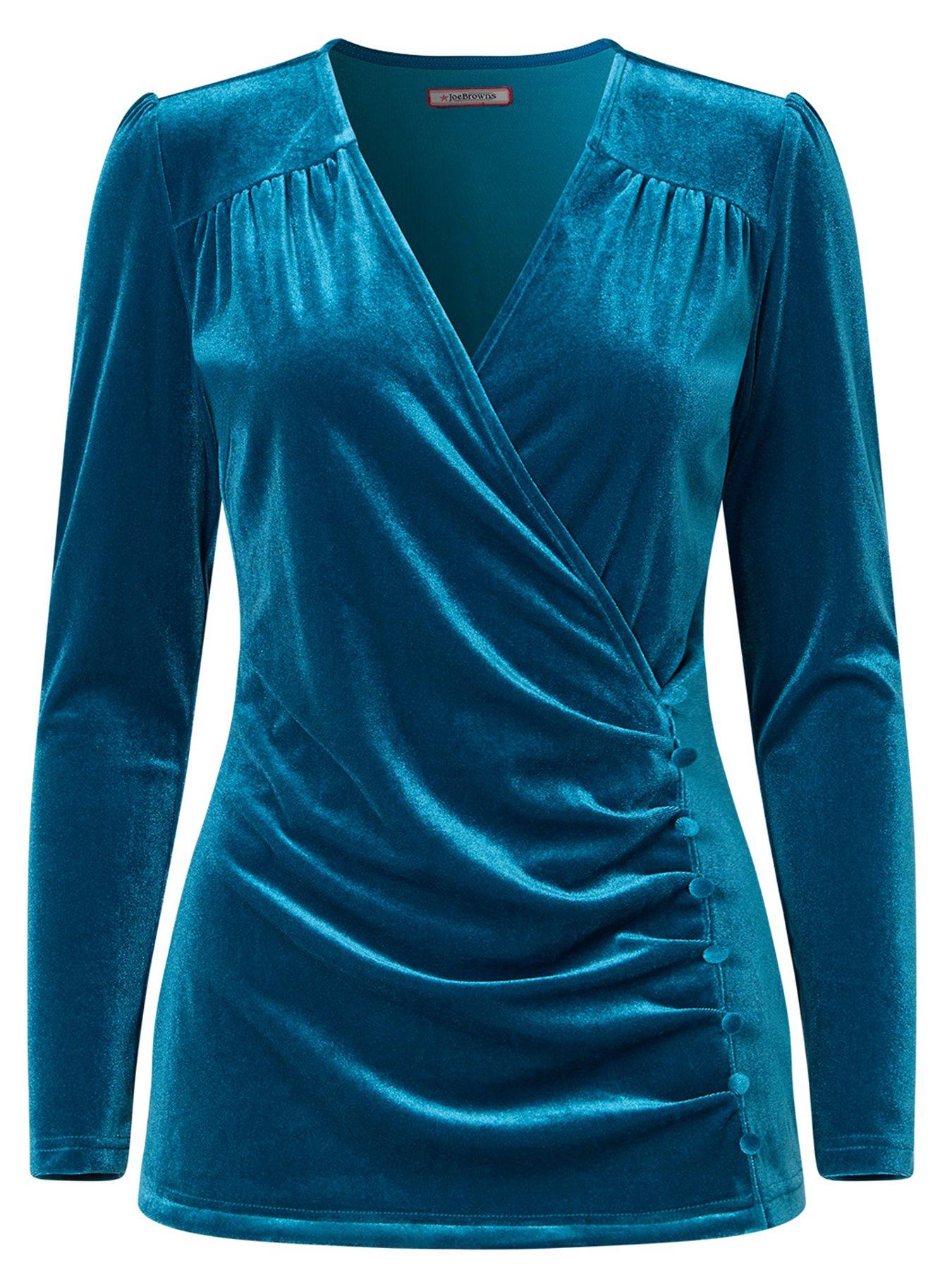 Image 5 of 5 of Joe Browns Vienna Velour Wrap Top