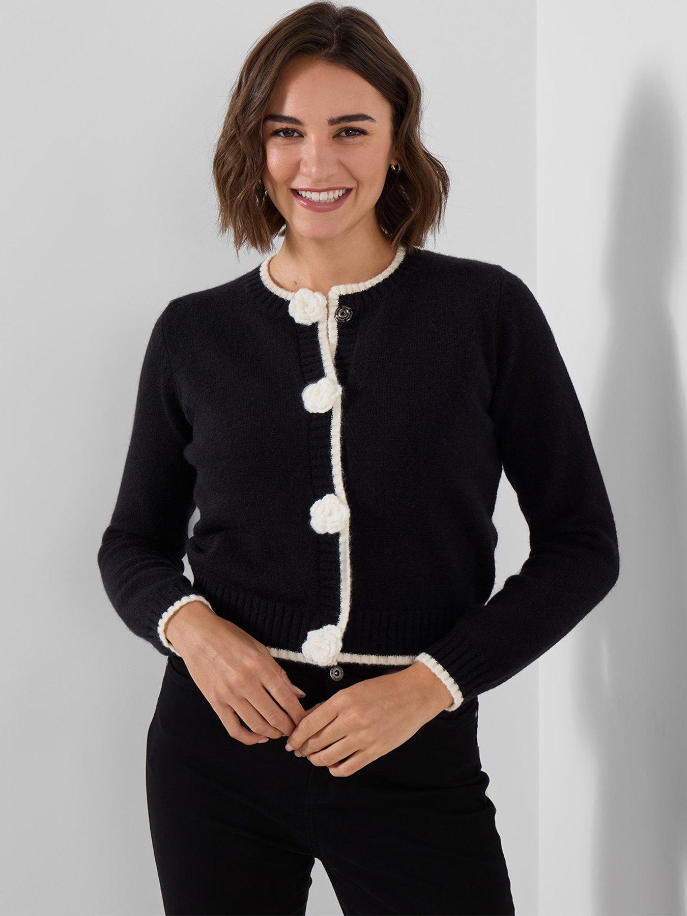 Image 1 of 5 of Joe Browns Delicate Flower Button Cardigan